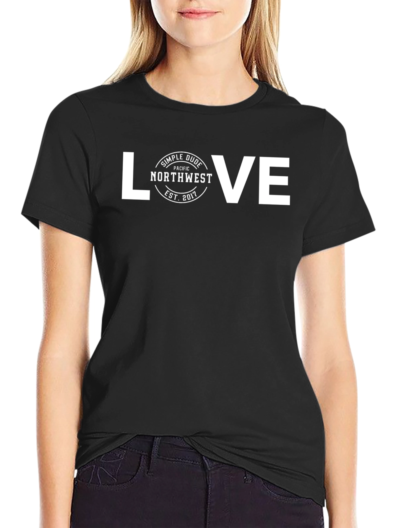 Simple Dude Northwest LOVE Graphic Tee