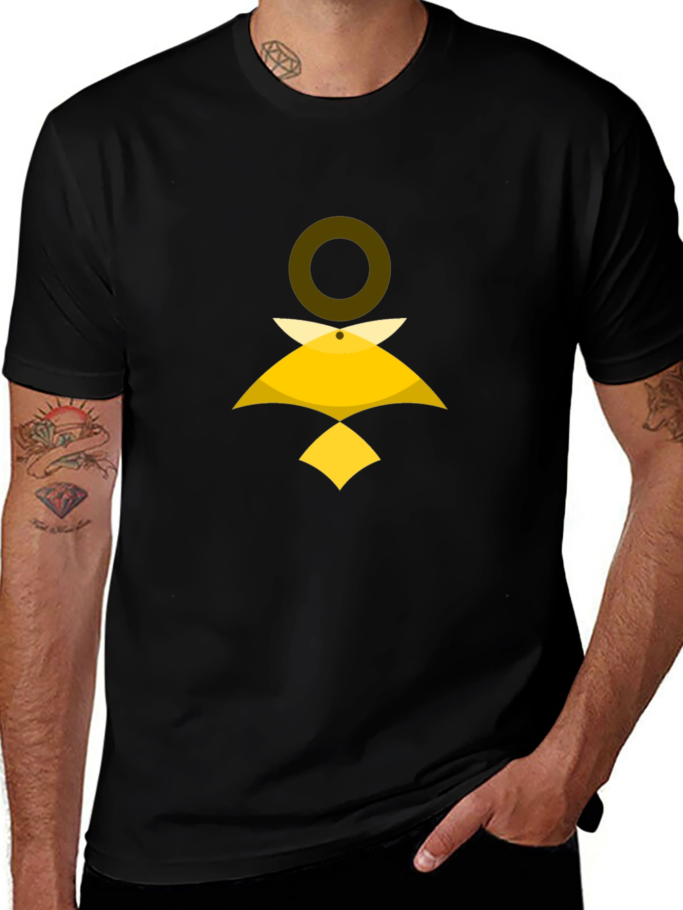 Modern Graphic Tee - Minimalist Design