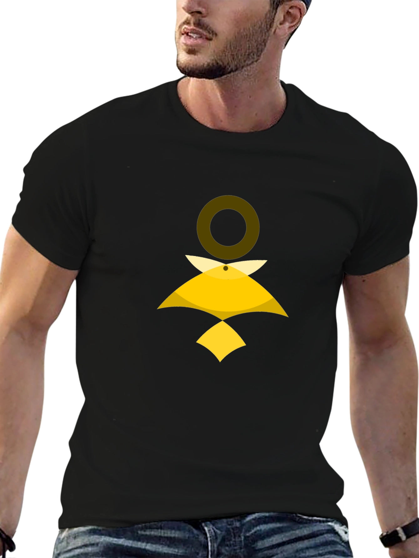 Modern Graphic Tee - Minimalist Design