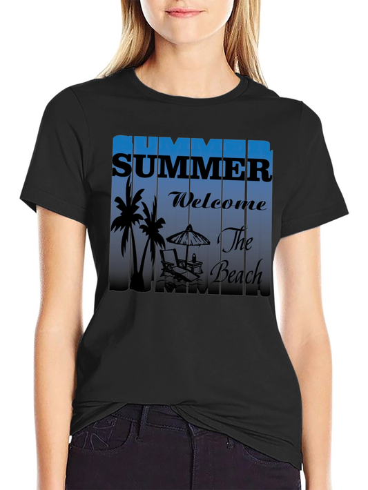 Summer Beach Graphic Tee