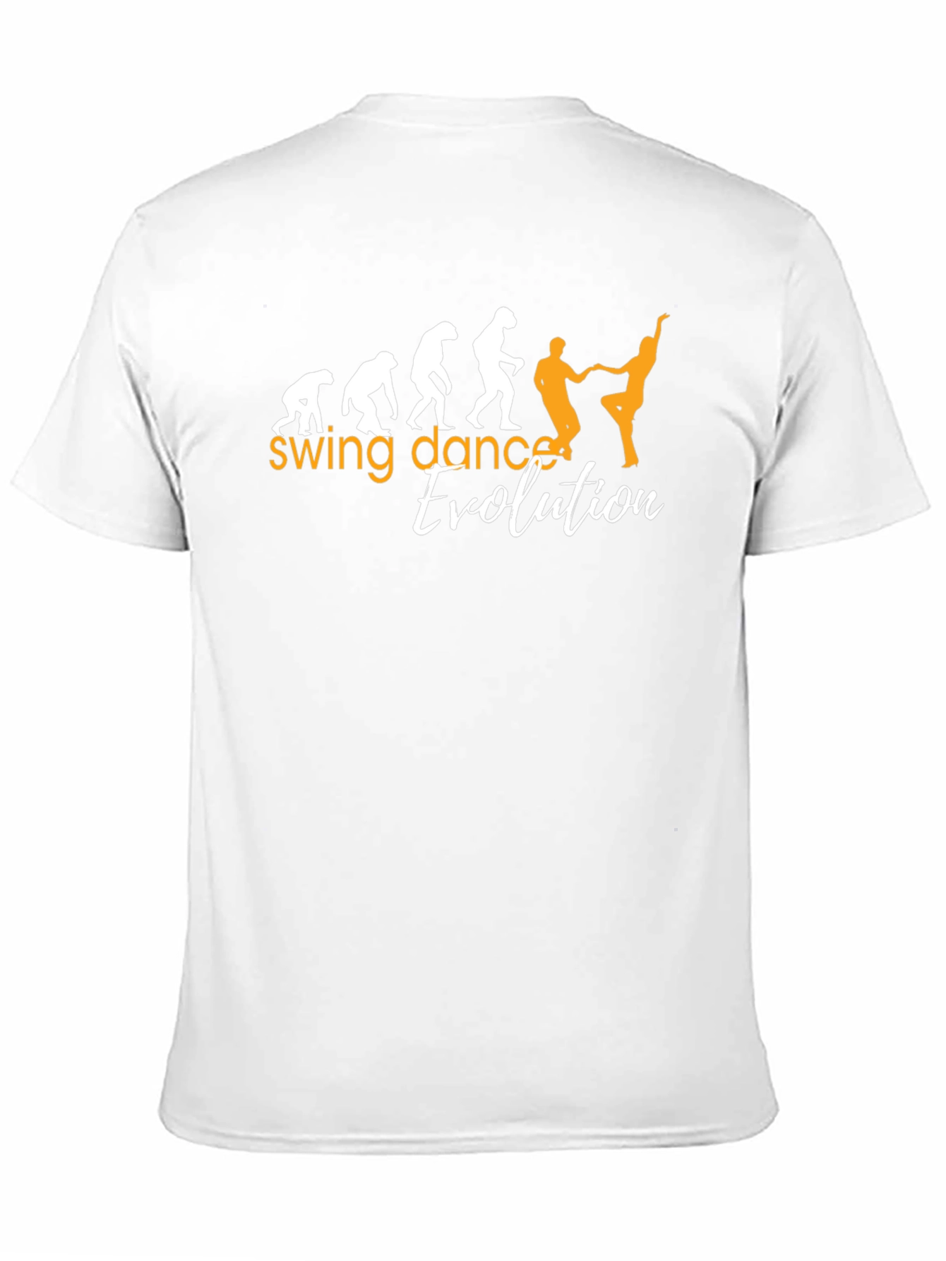 Swing Dance Evolution Graphic Tee - Black