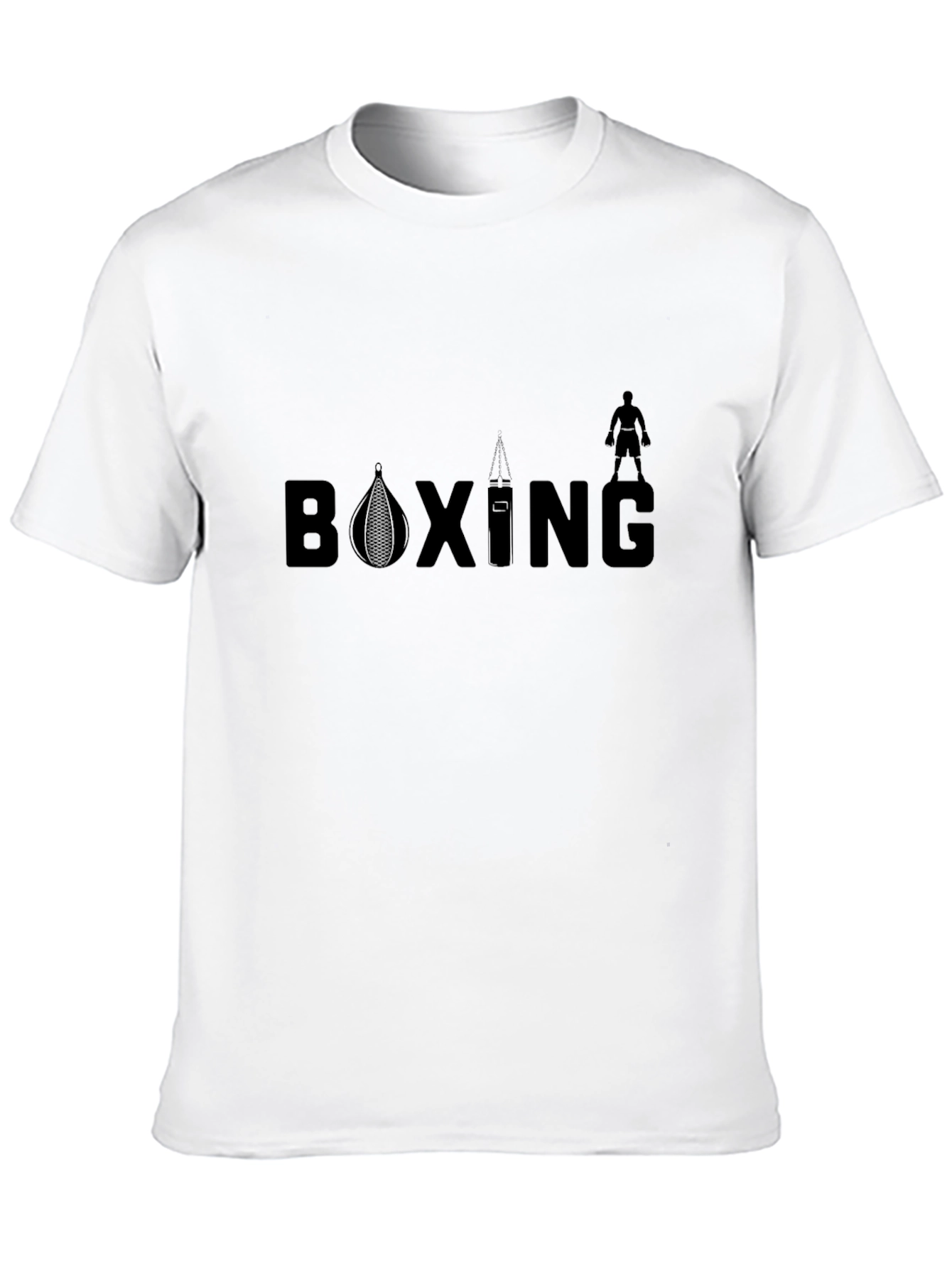 Boxing Graphic Tee - Black T-Shirt