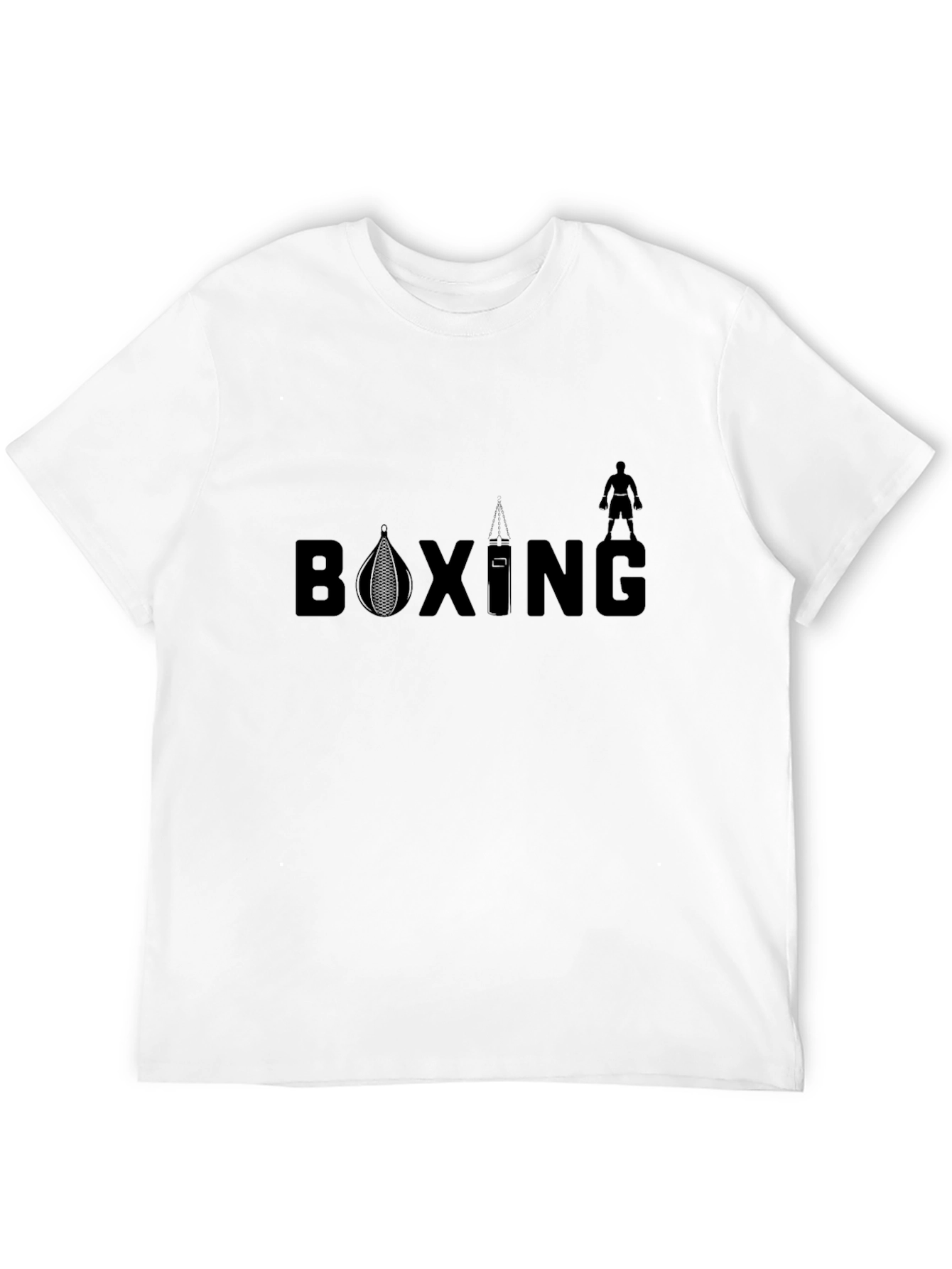 Boxing Graphic Tee - Black T-Shirt