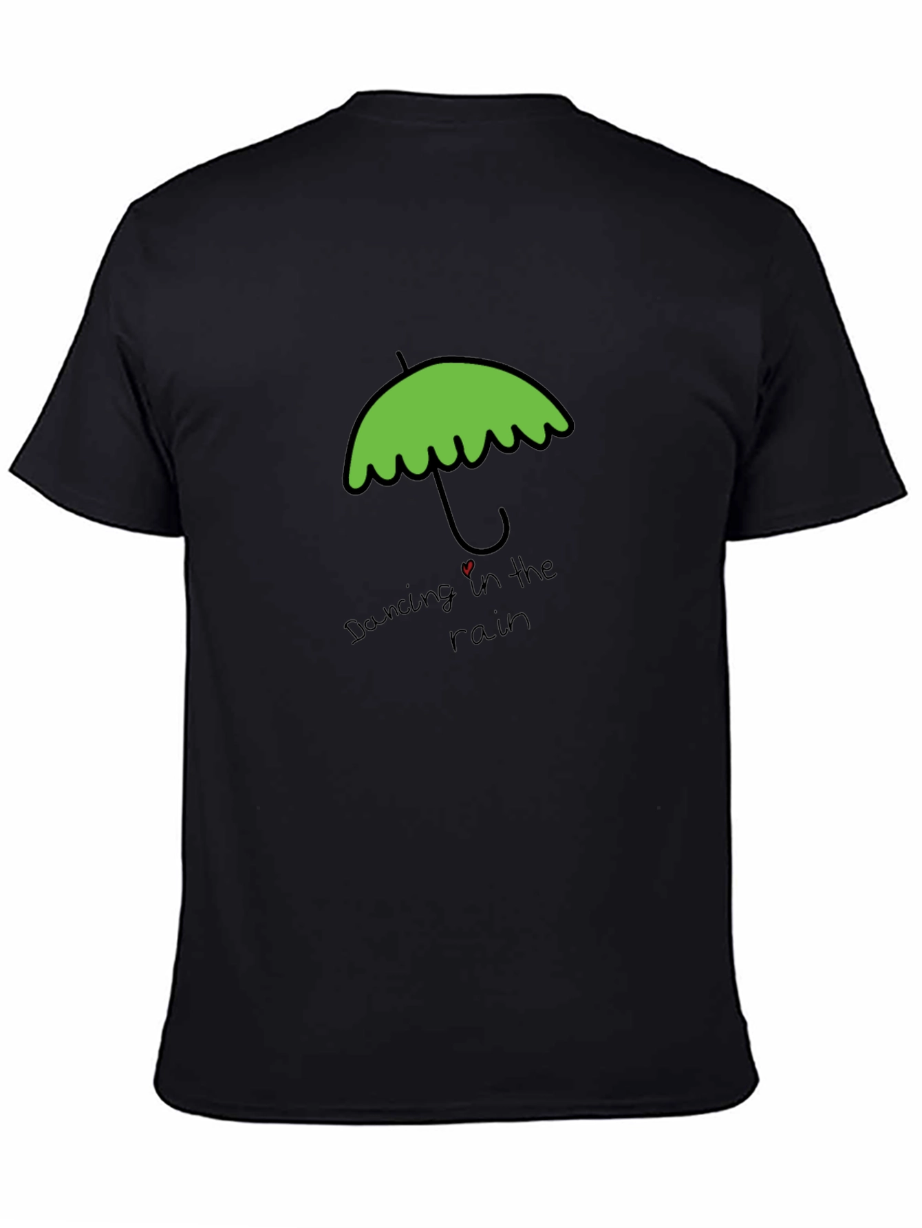 Dancing in the Rain Black T-Shirt