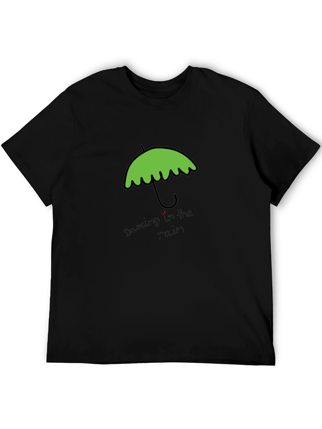 Dancing in the Rain Black T-Shirt