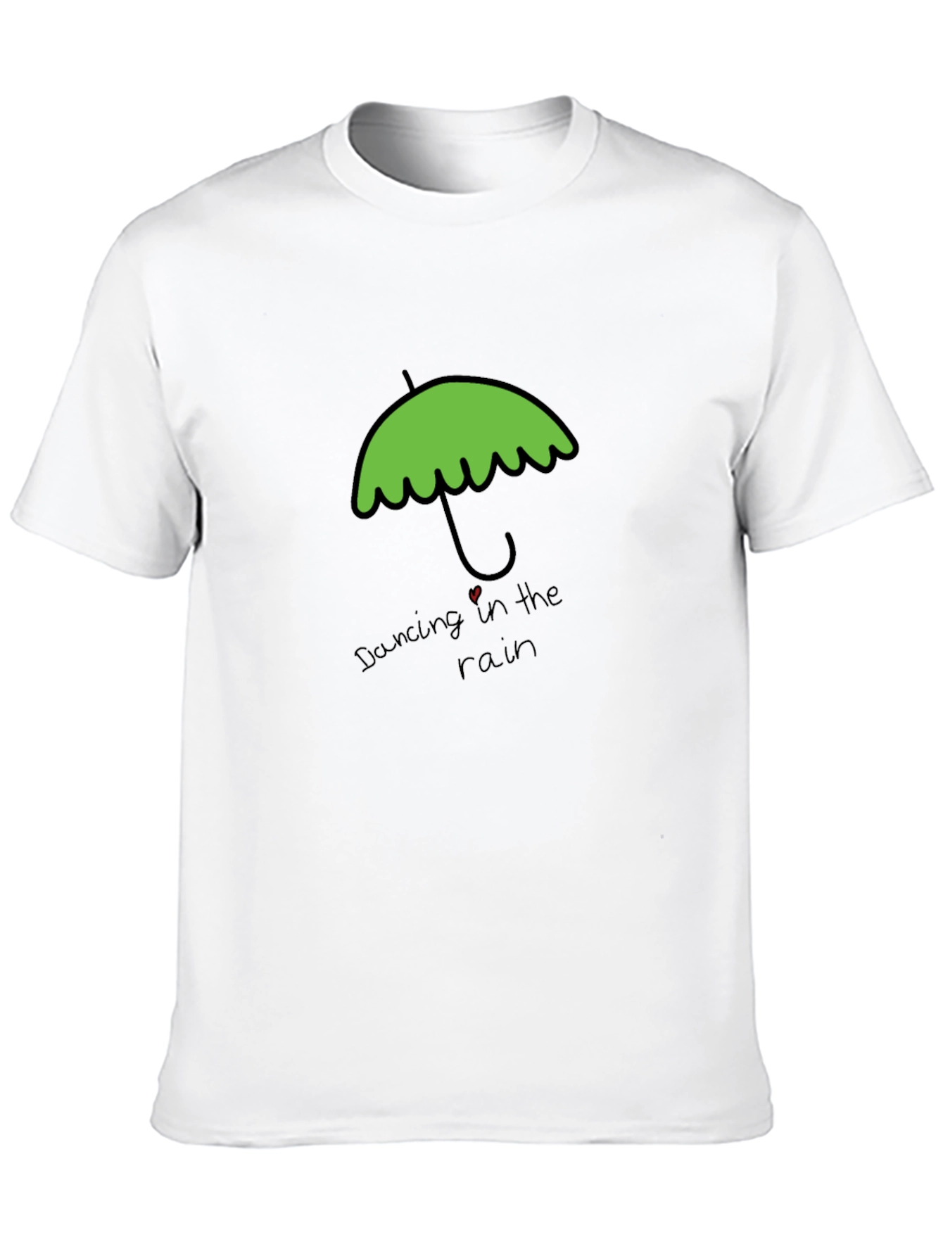 Dancing in the Rain Black T-Shirt