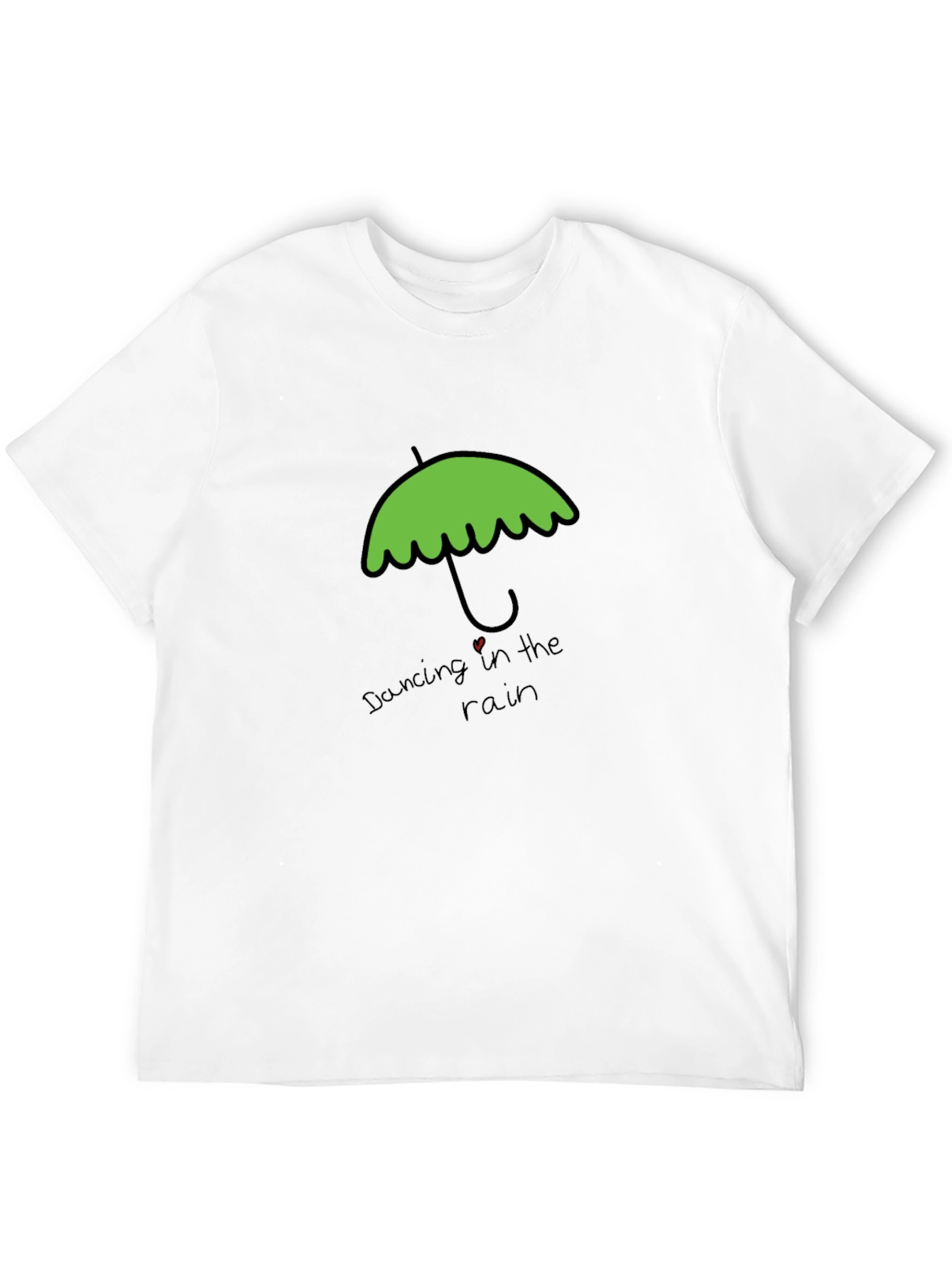 Dancing in the Rain Black T-Shirt