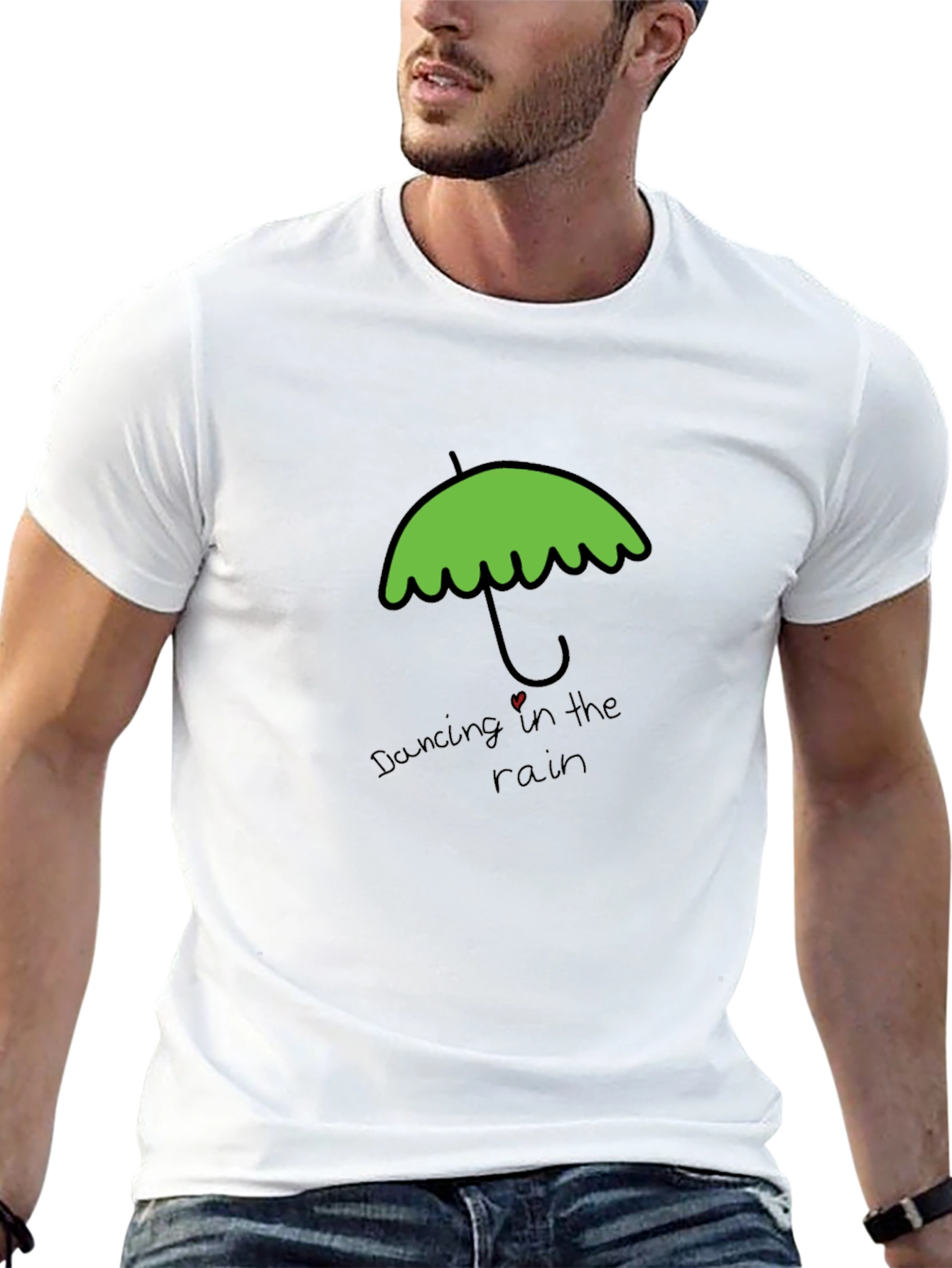 Dancing in the Rain Black T-Shirt