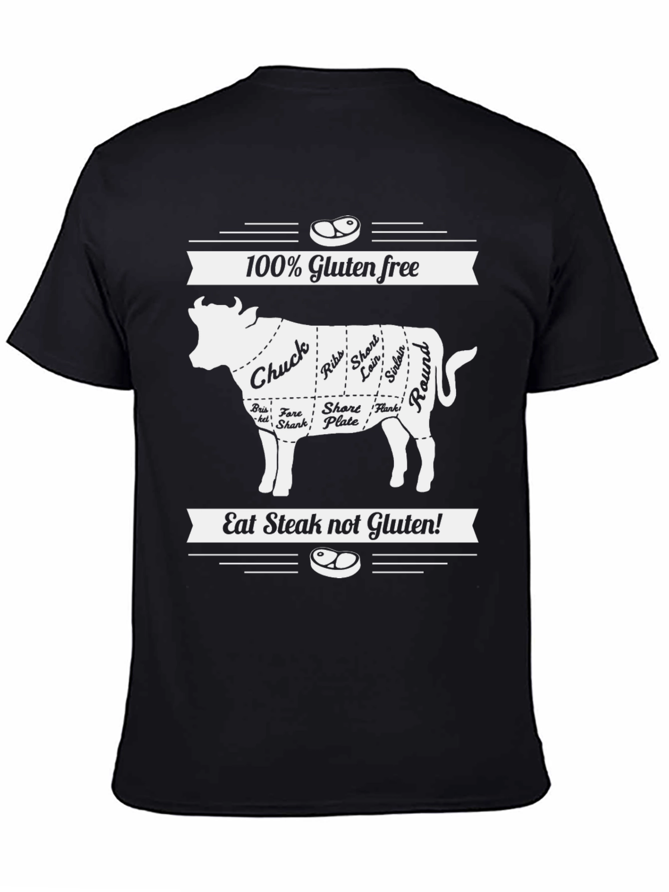 Gluten Free Steak Lover T-Shirt