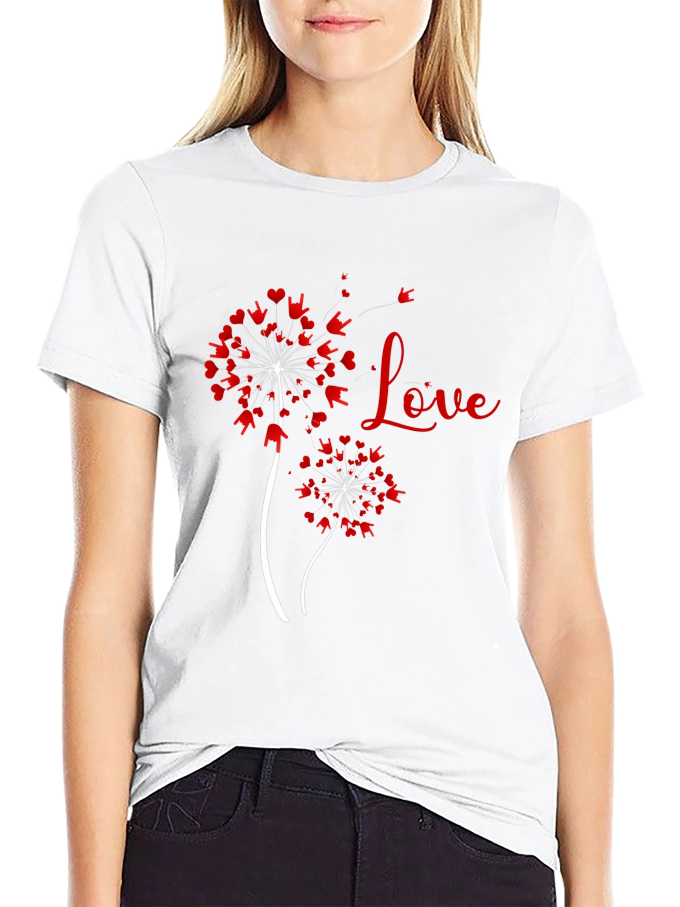 Love Dandelion ASL Graphic Tee
