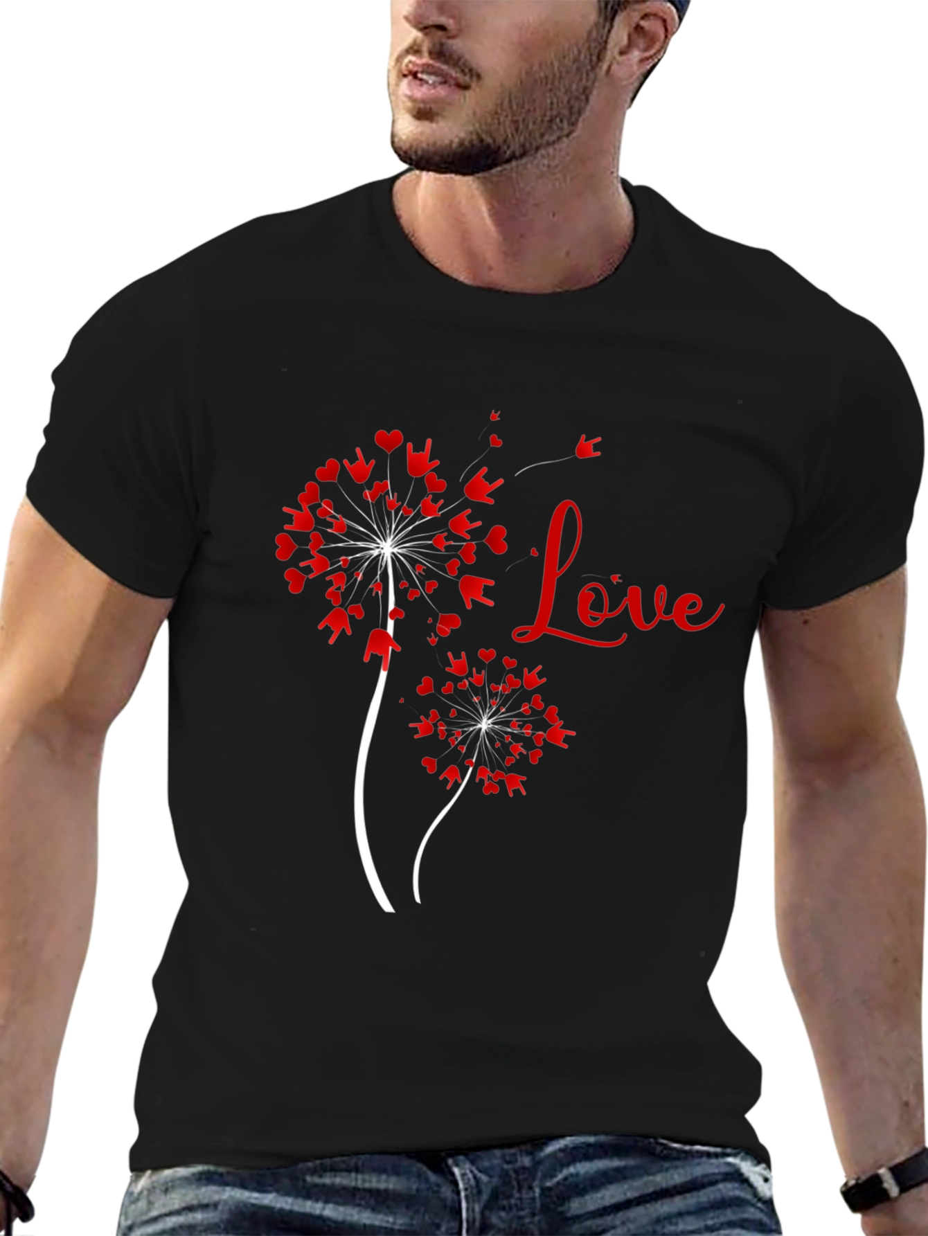 Love Dandelion ASL Graphic Tee