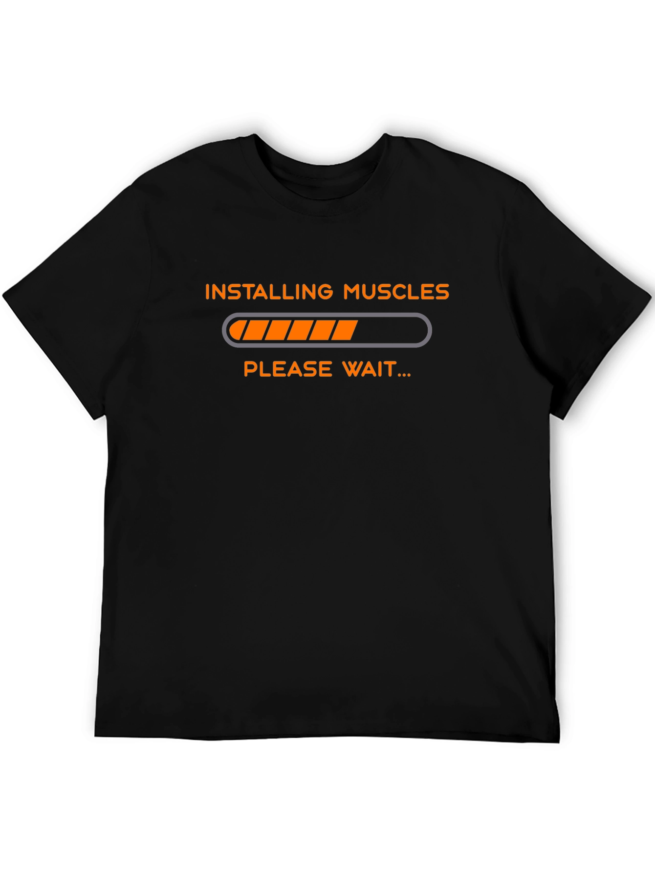 Installing Muscles Funny Gym Workout T-Shirt