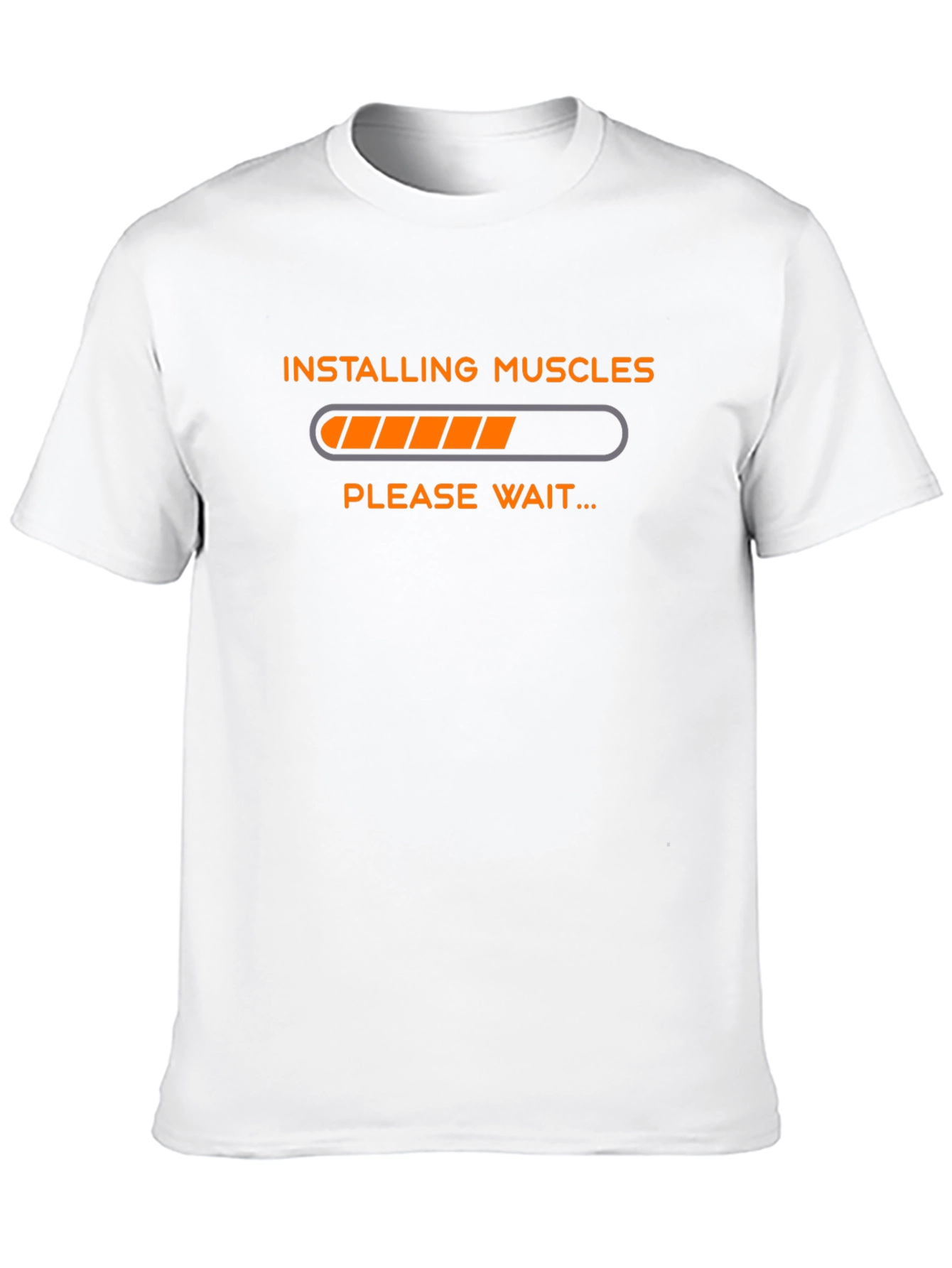 Installing Muscles Funny Gym Workout T-Shirt