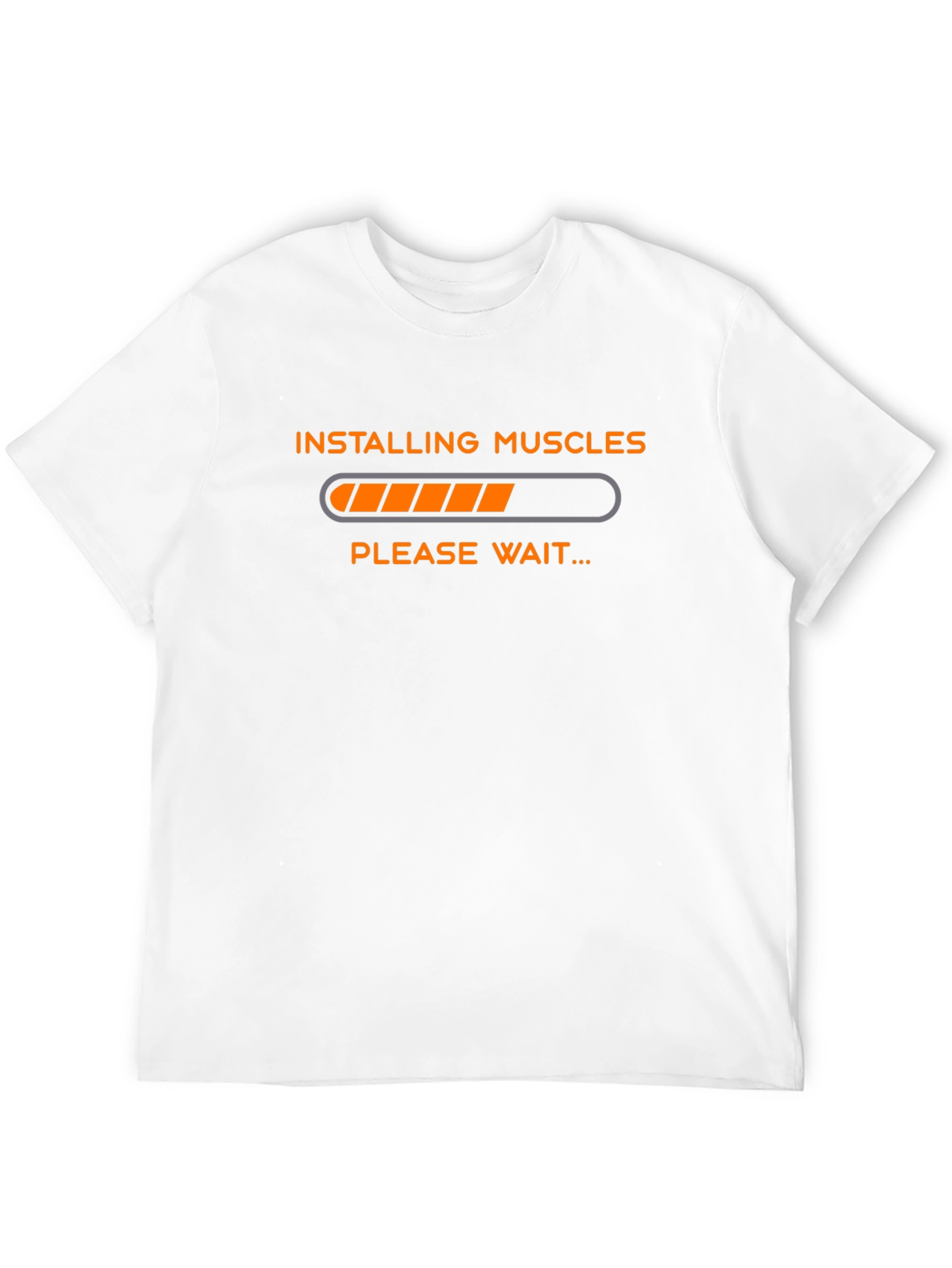Installing Muscles Funny Gym Workout T-Shirt
