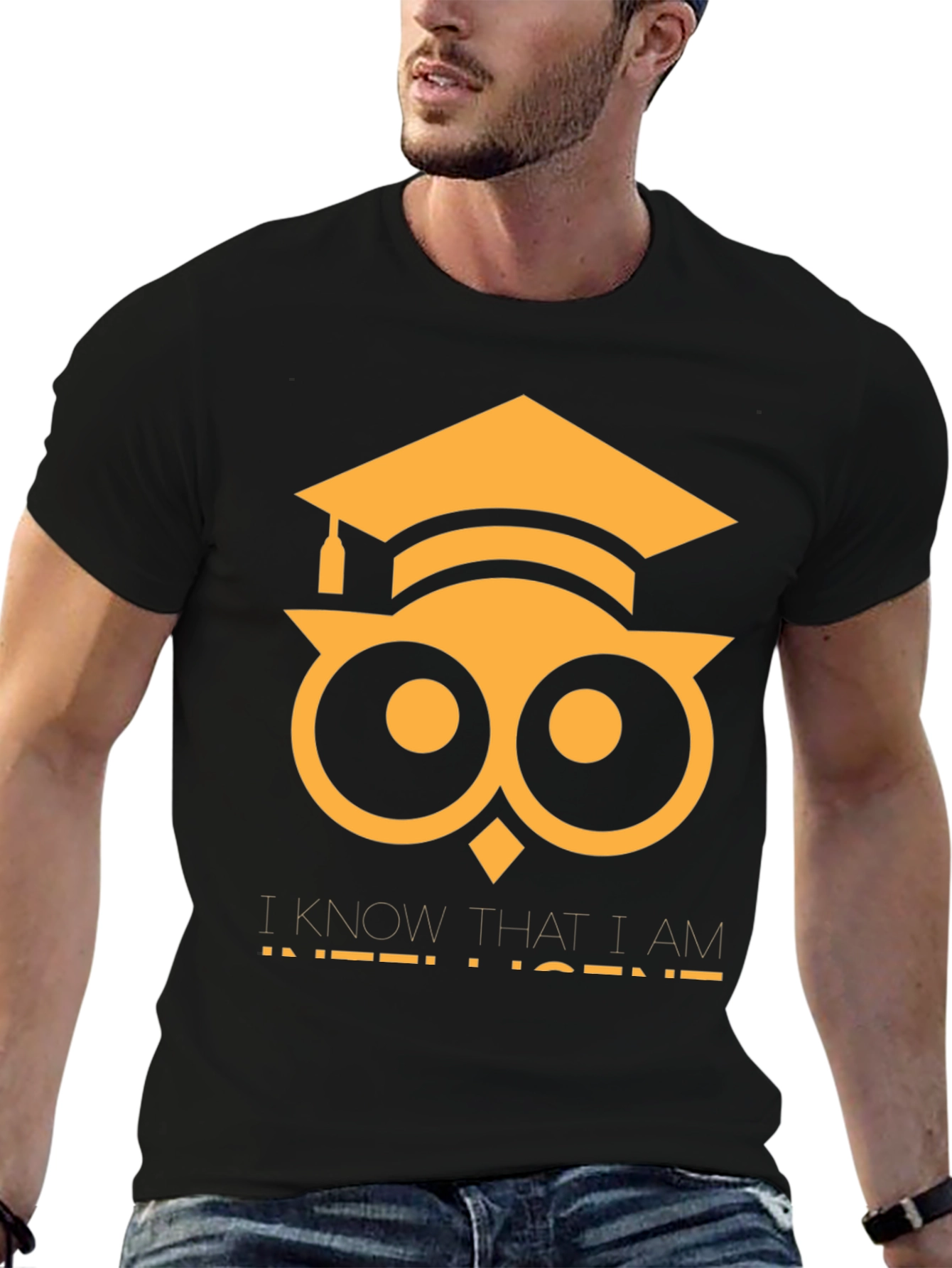 Intelligent Owl T-Shirt - Graduation Gift