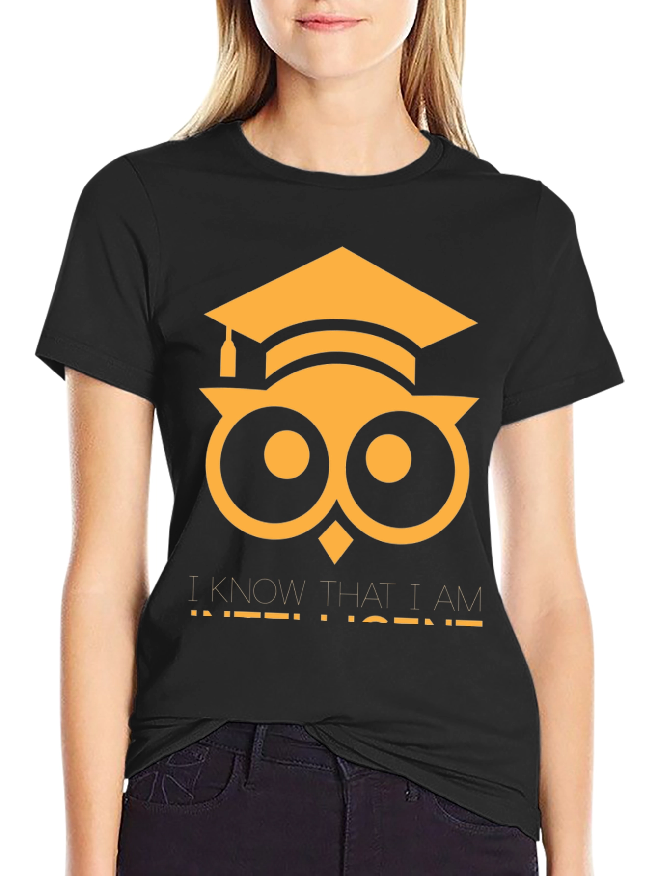 Intelligent Owl T-Shirt - Graduation Gift