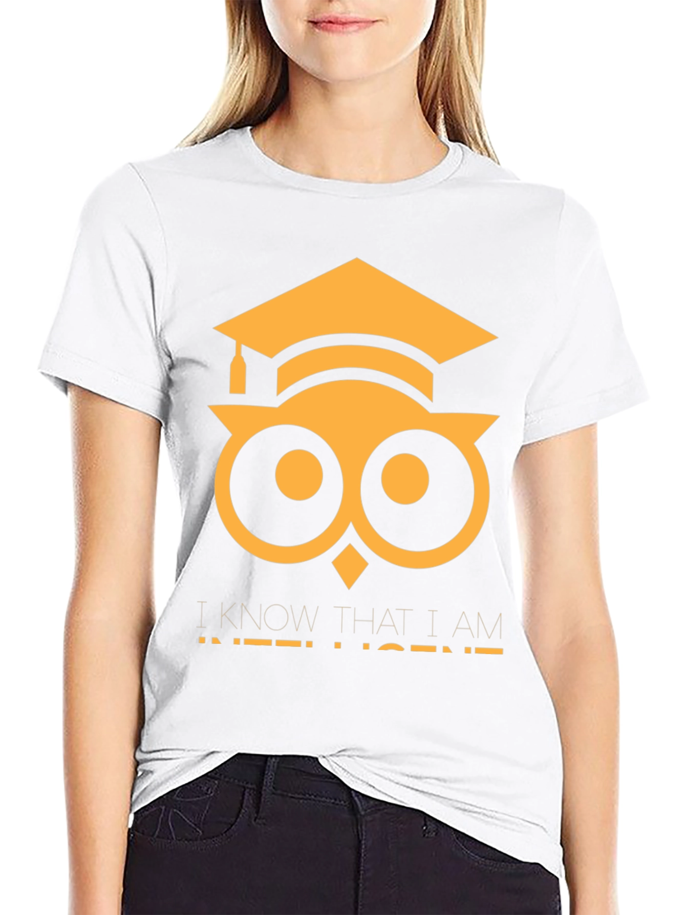 Intelligent Owl T-Shirt - Graduation Gift