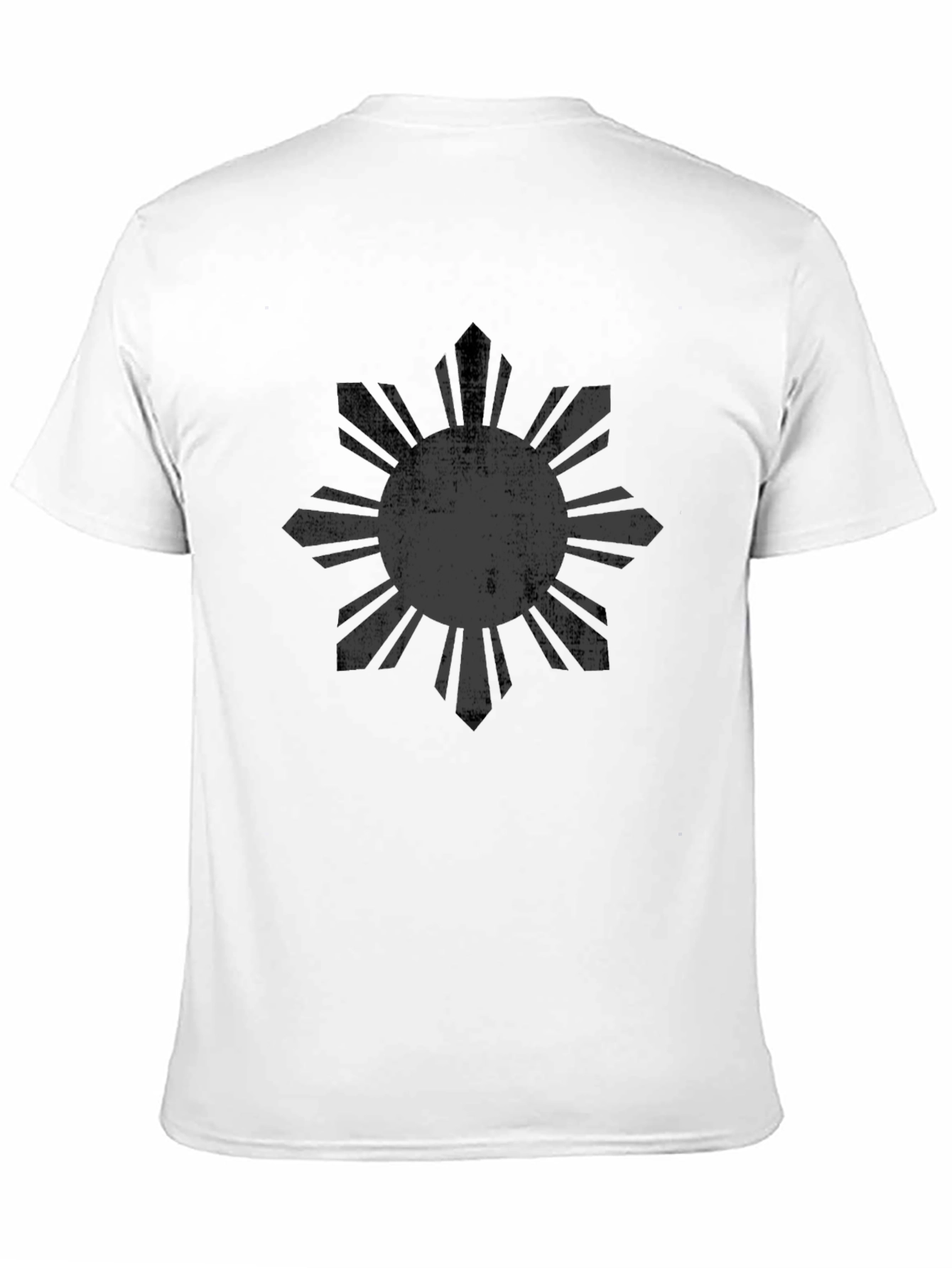 Filipino Sun T-Shirt - Distressed Design