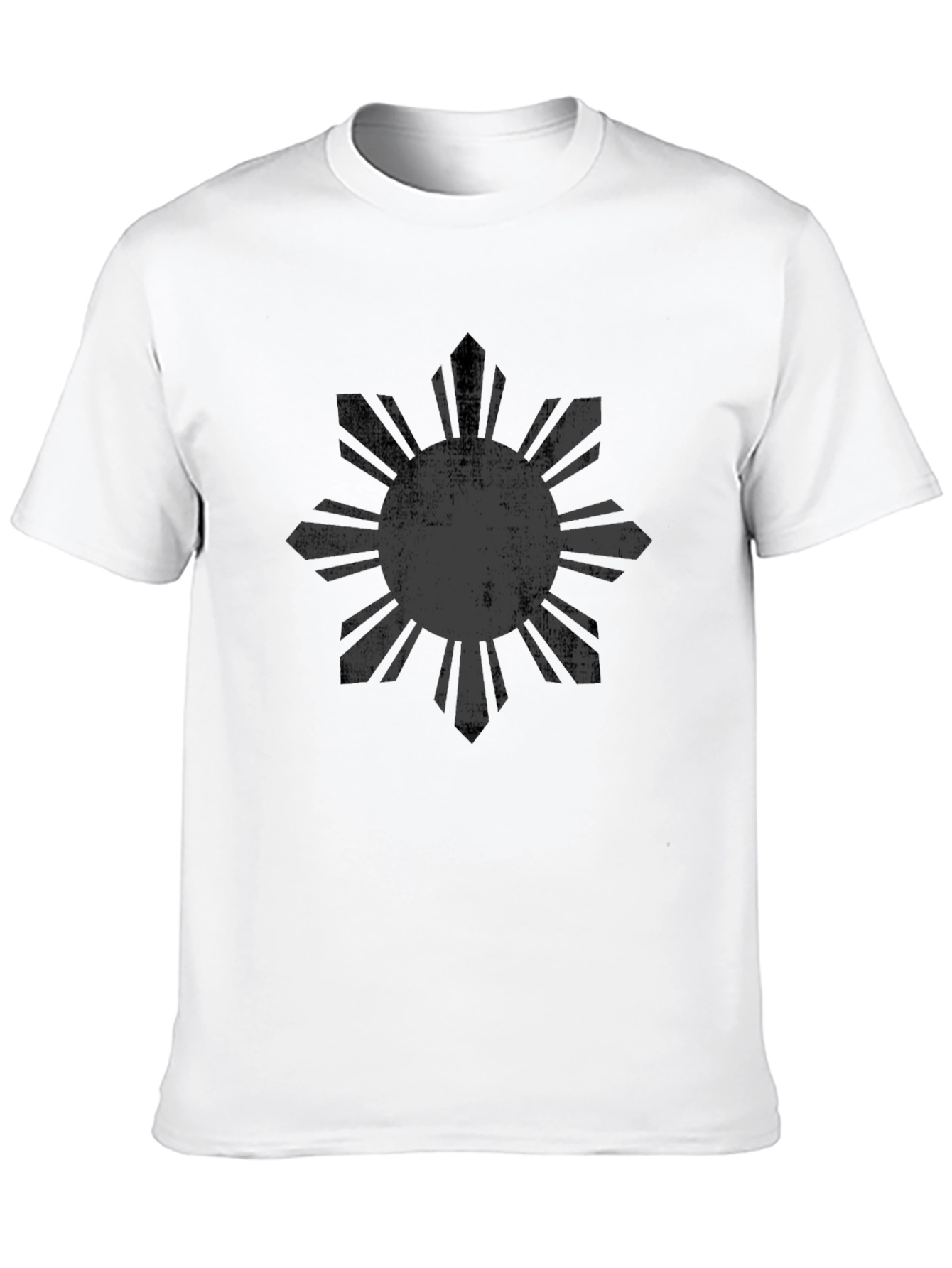 Filipino Sun T-Shirt - Distressed Design