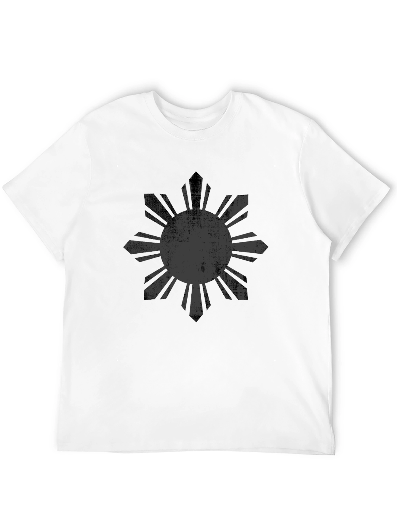 Filipino Sun T-Shirt - Distressed Design