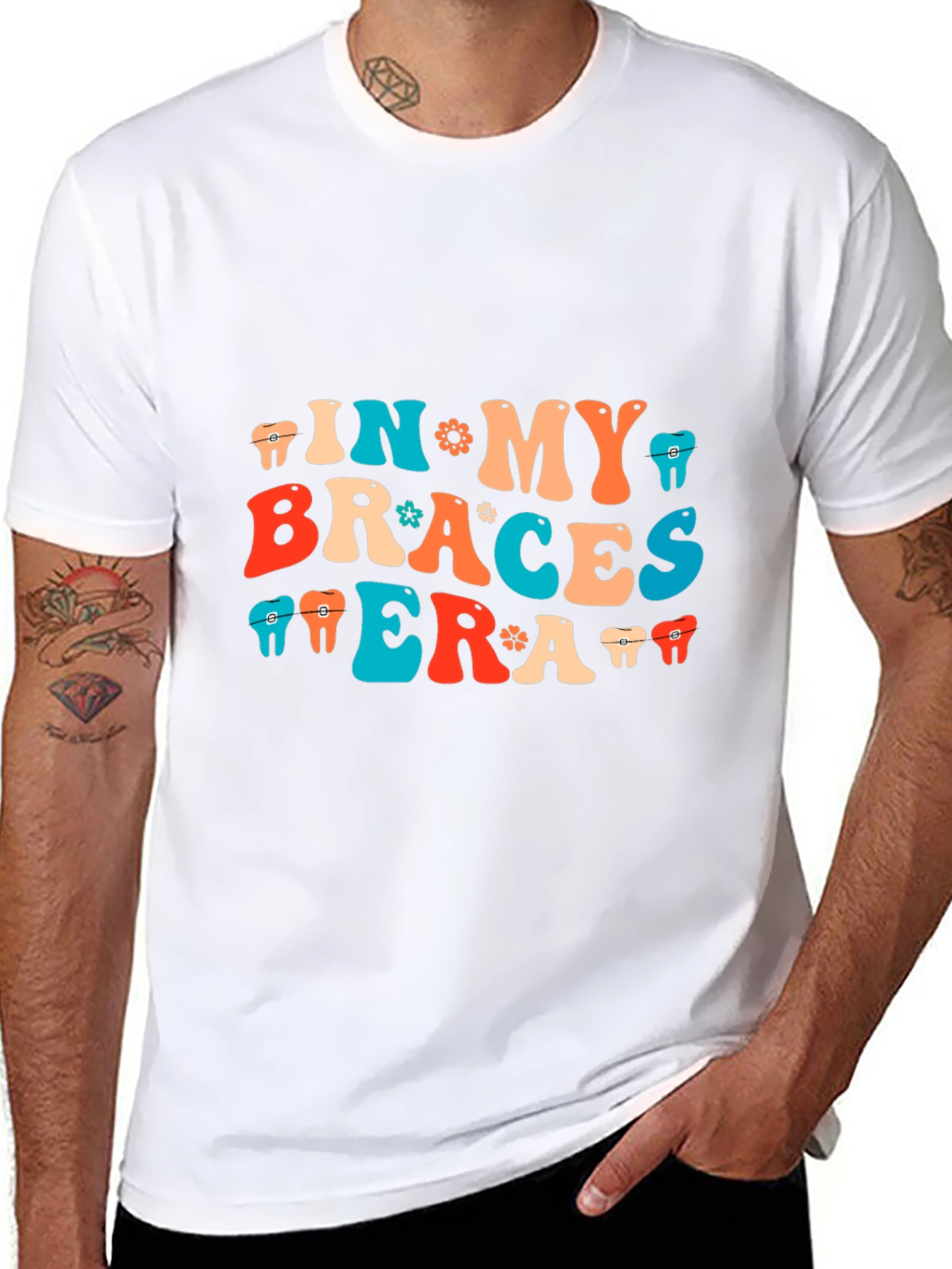 In My Braces Era Graphic Tee