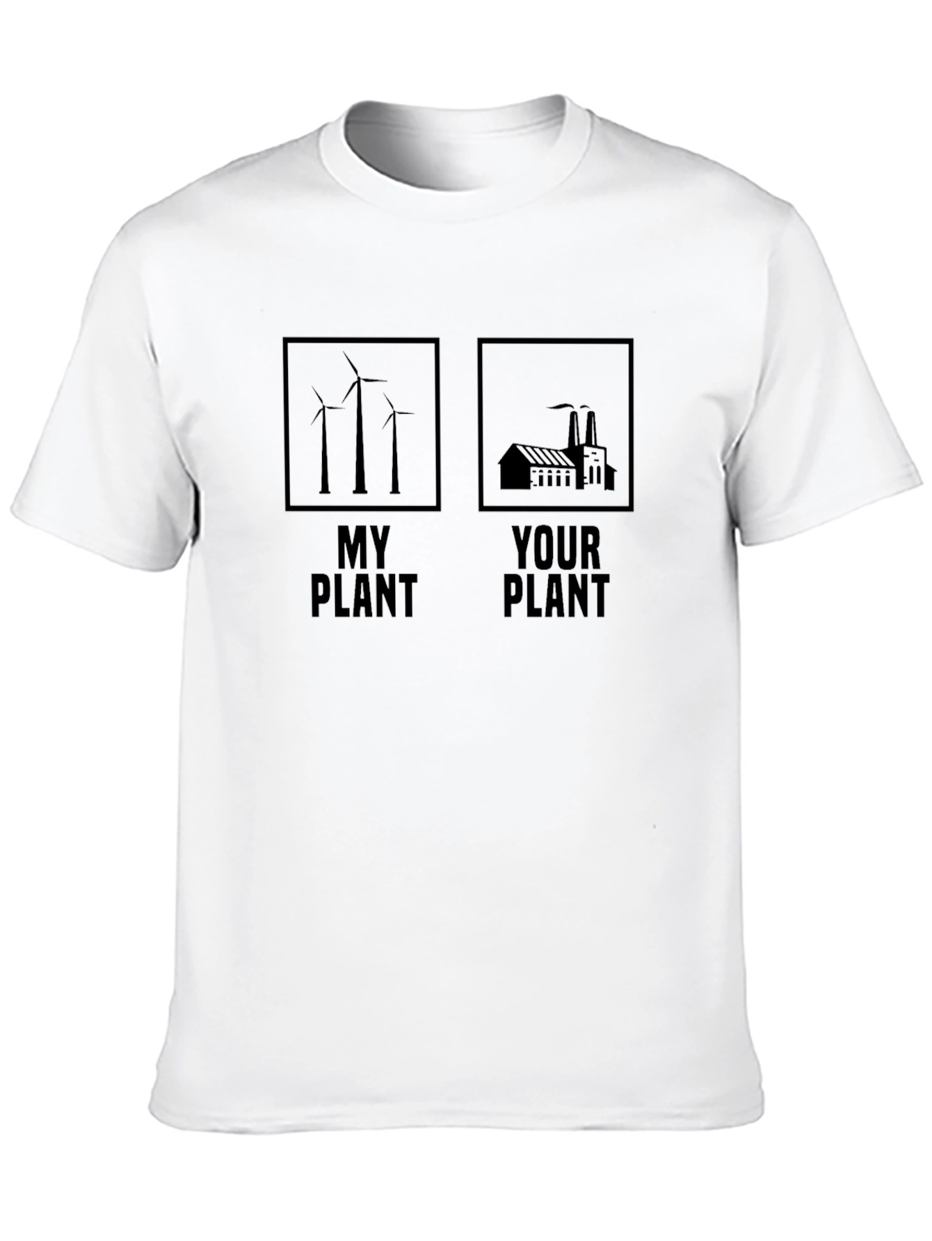 My Plant Your Plant T-Shirt - Clean Energy Tee