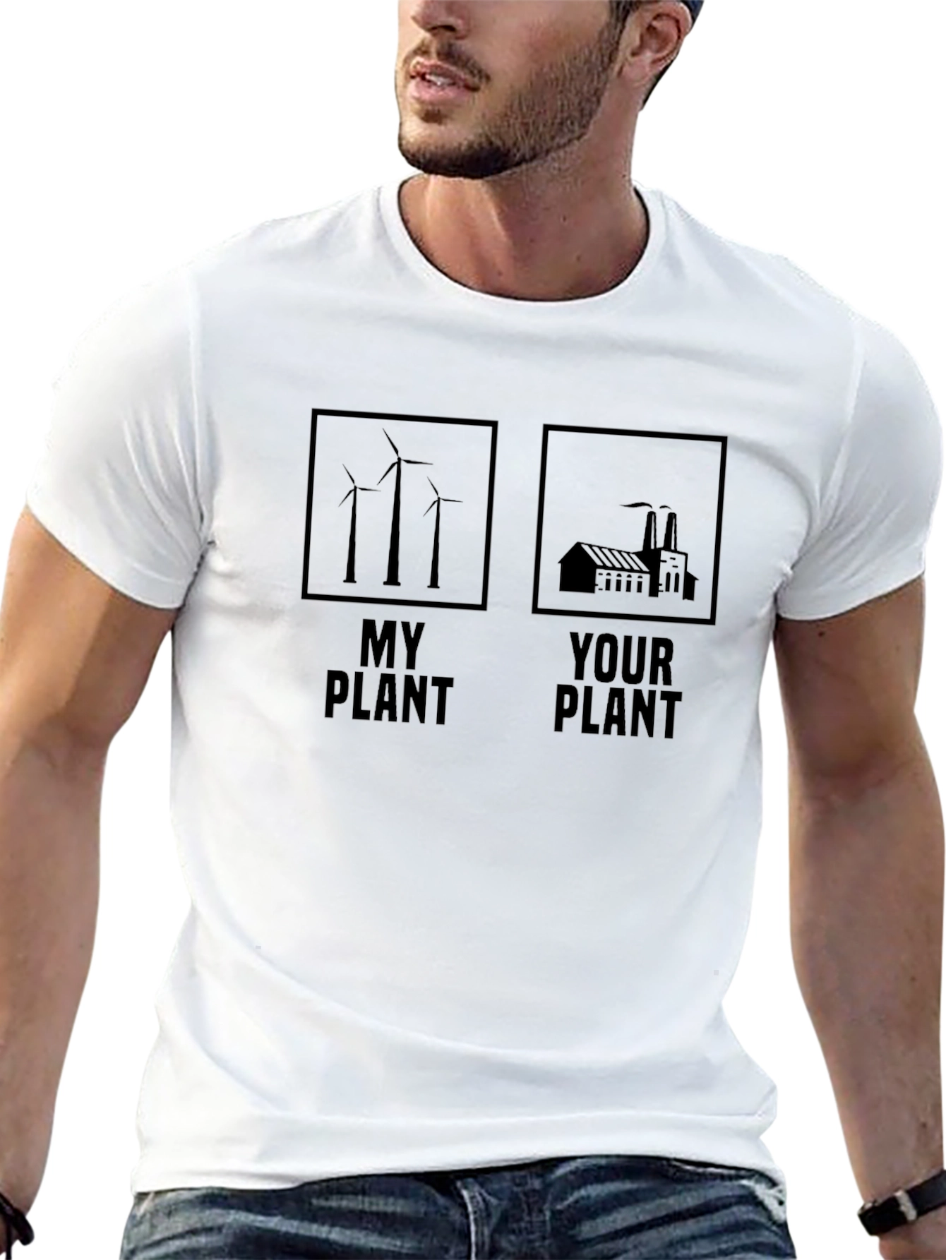 My Plant Your Plant T-Shirt - Clean Energy Tee