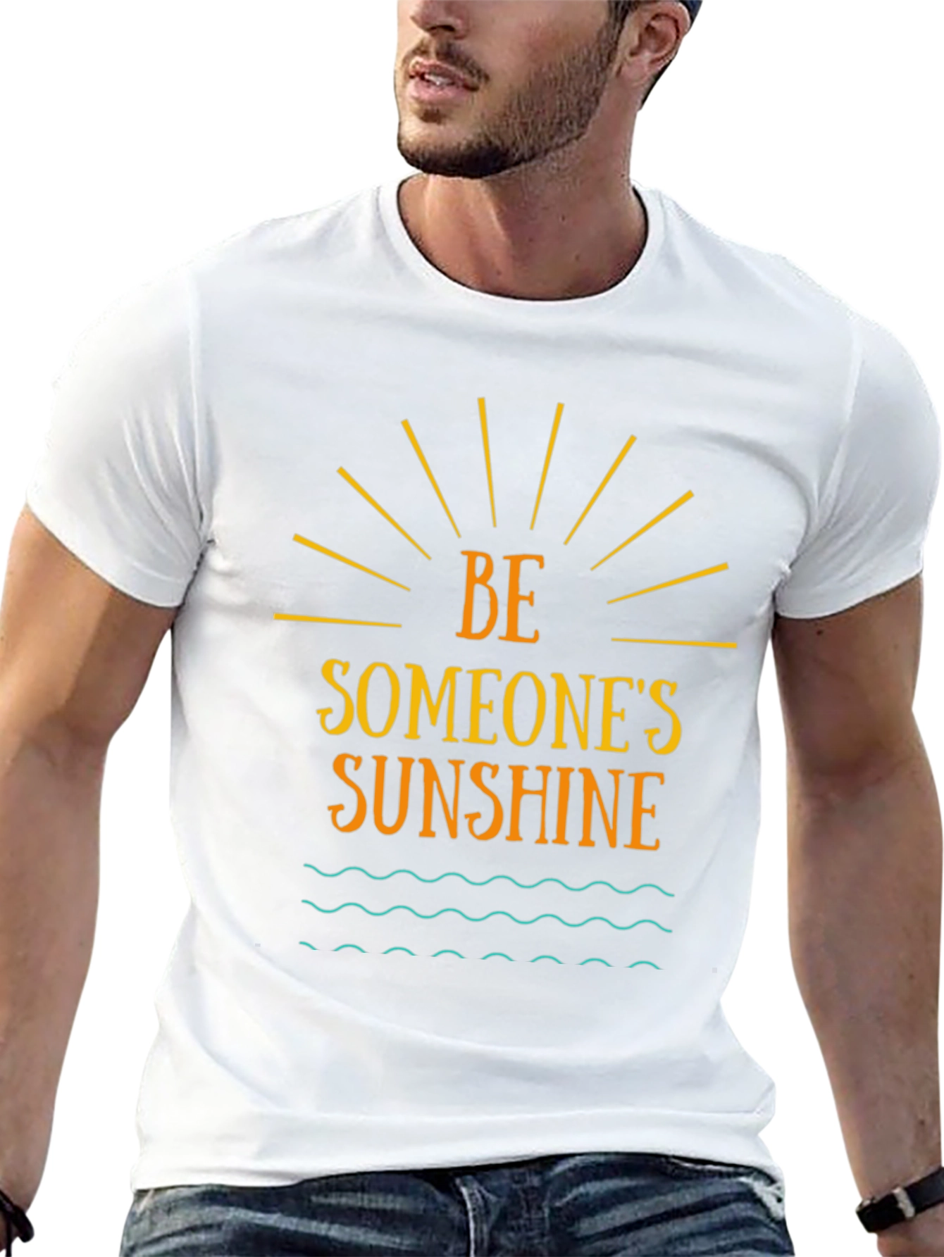 Be Someones Sunshine Graphic Tee - Black