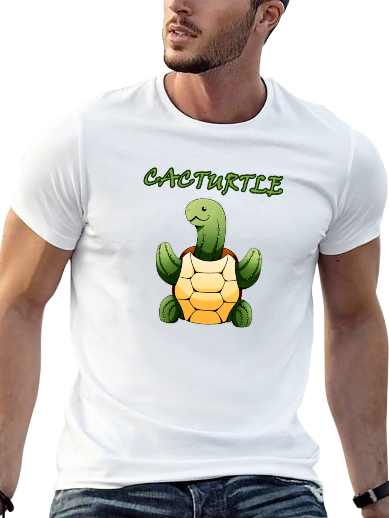 Cacturtle T-Shirt - Unique Cactus Turtle Design