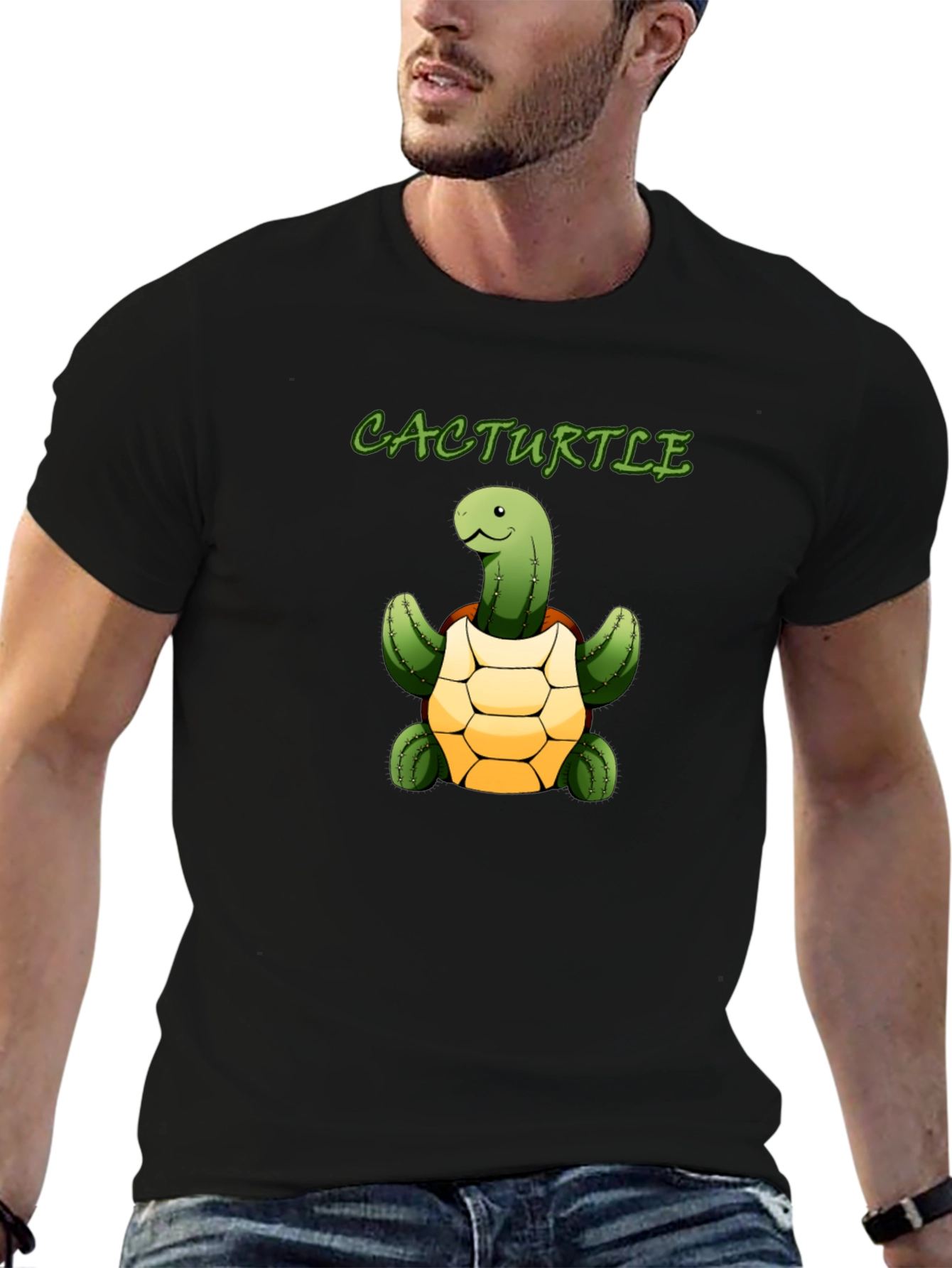 Cacturtle T-Shirt - Unique Cactus Turtle Design