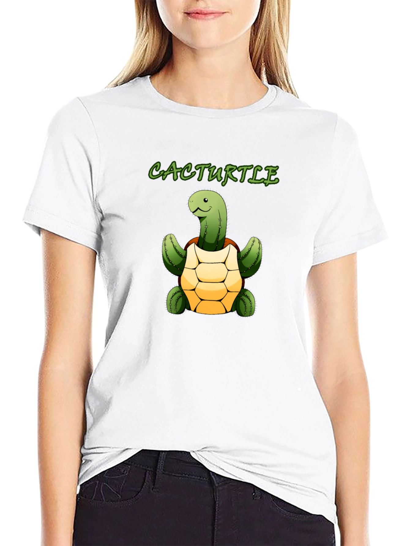 Cacturtle T-Shirt - Unique Cactus Turtle Design