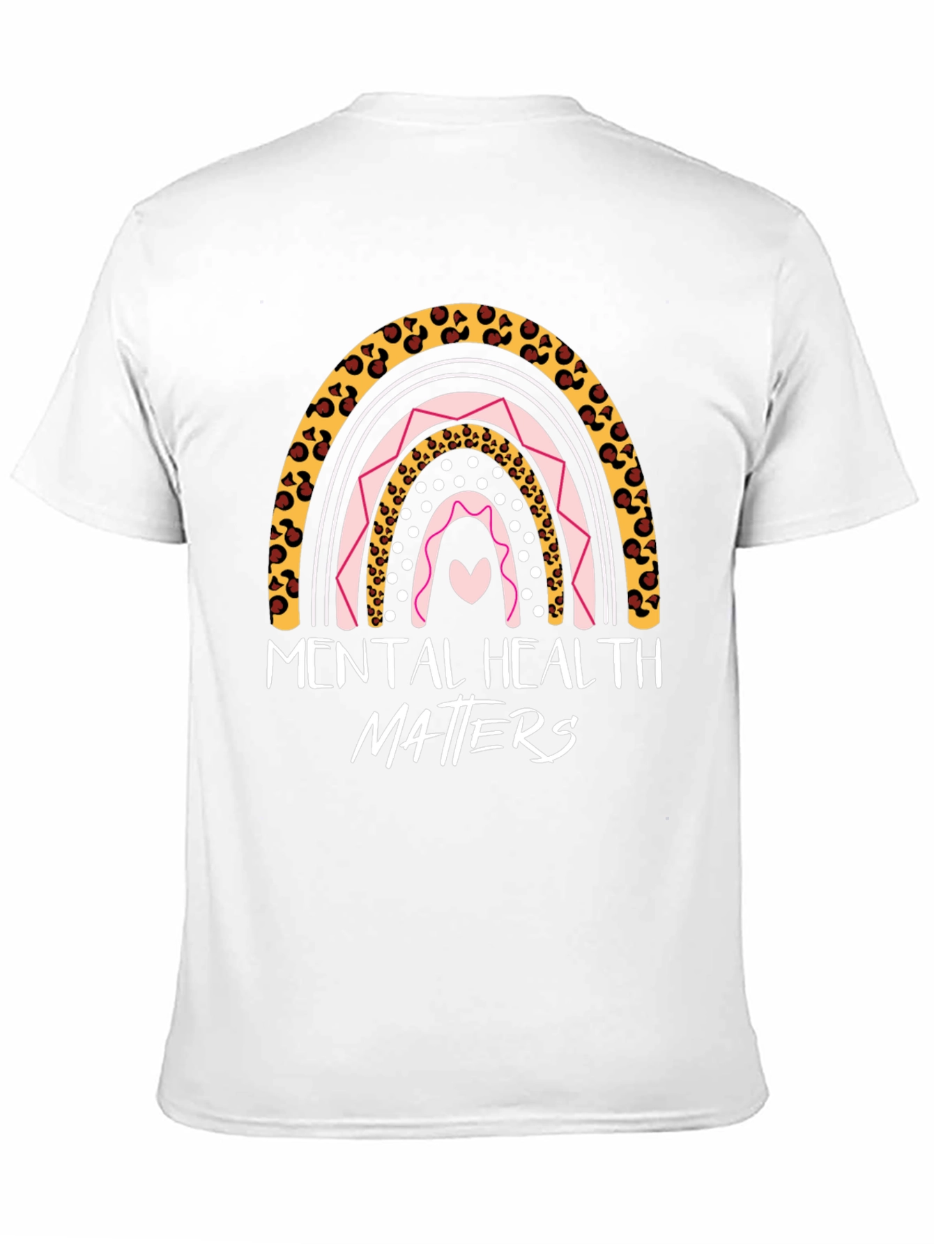 Mental Health Matters Rainbow Graphic Tee