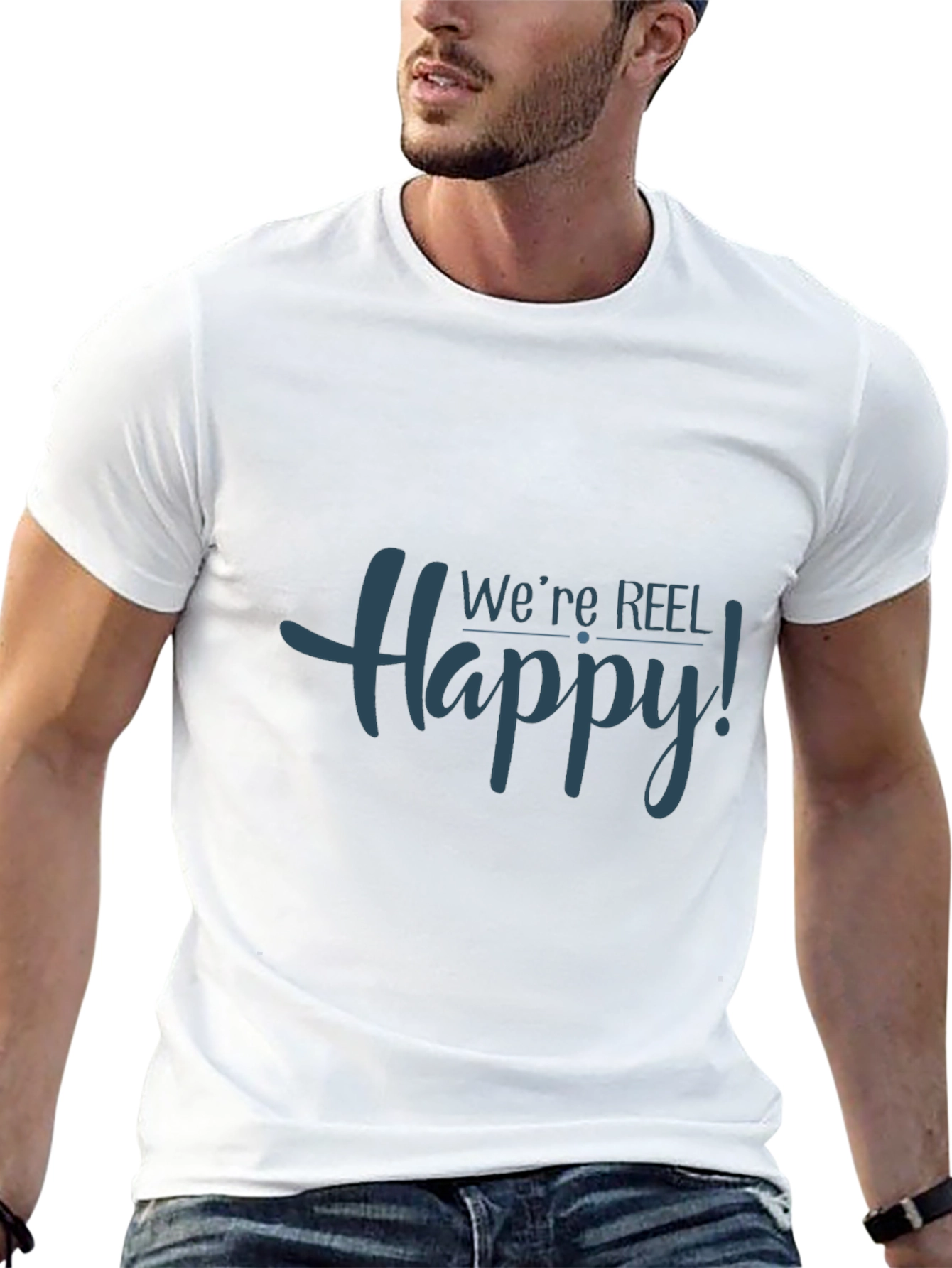 Were Reel Happy! Graphic Tee