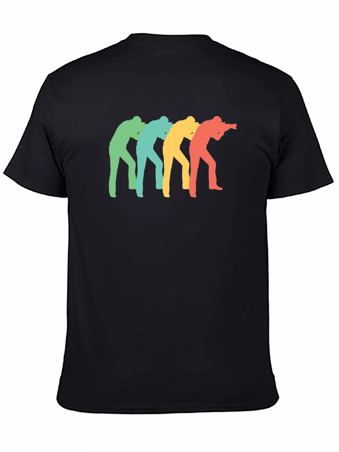 Retro Photographer T-Shirt - Trendy Silhouette Design