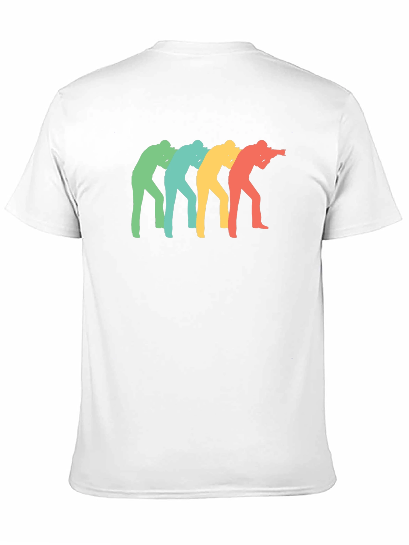 Retro Photographer T-Shirt - Trendy Silhouette Design
