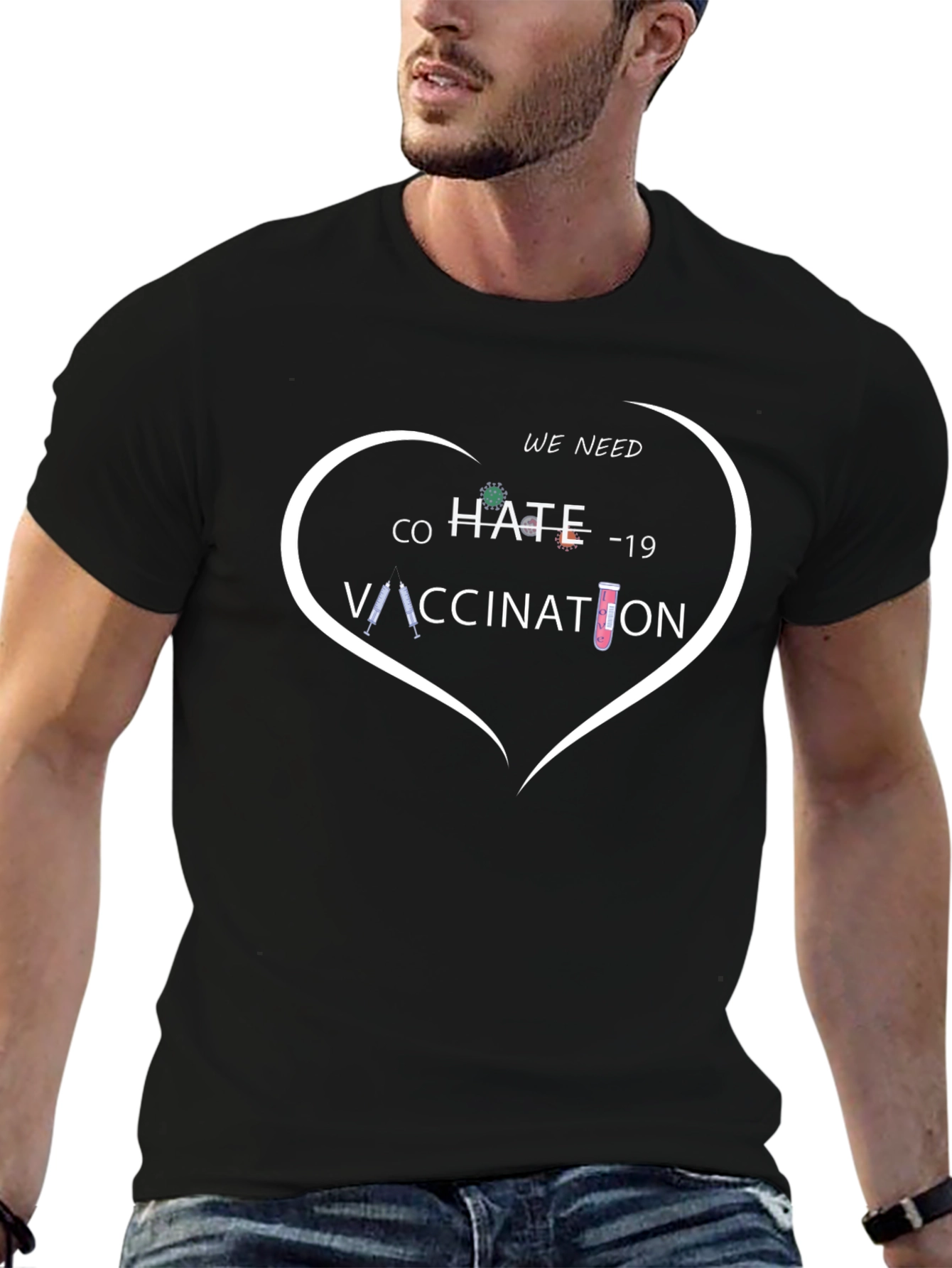 Co-Hate-19 Vaccination Tee