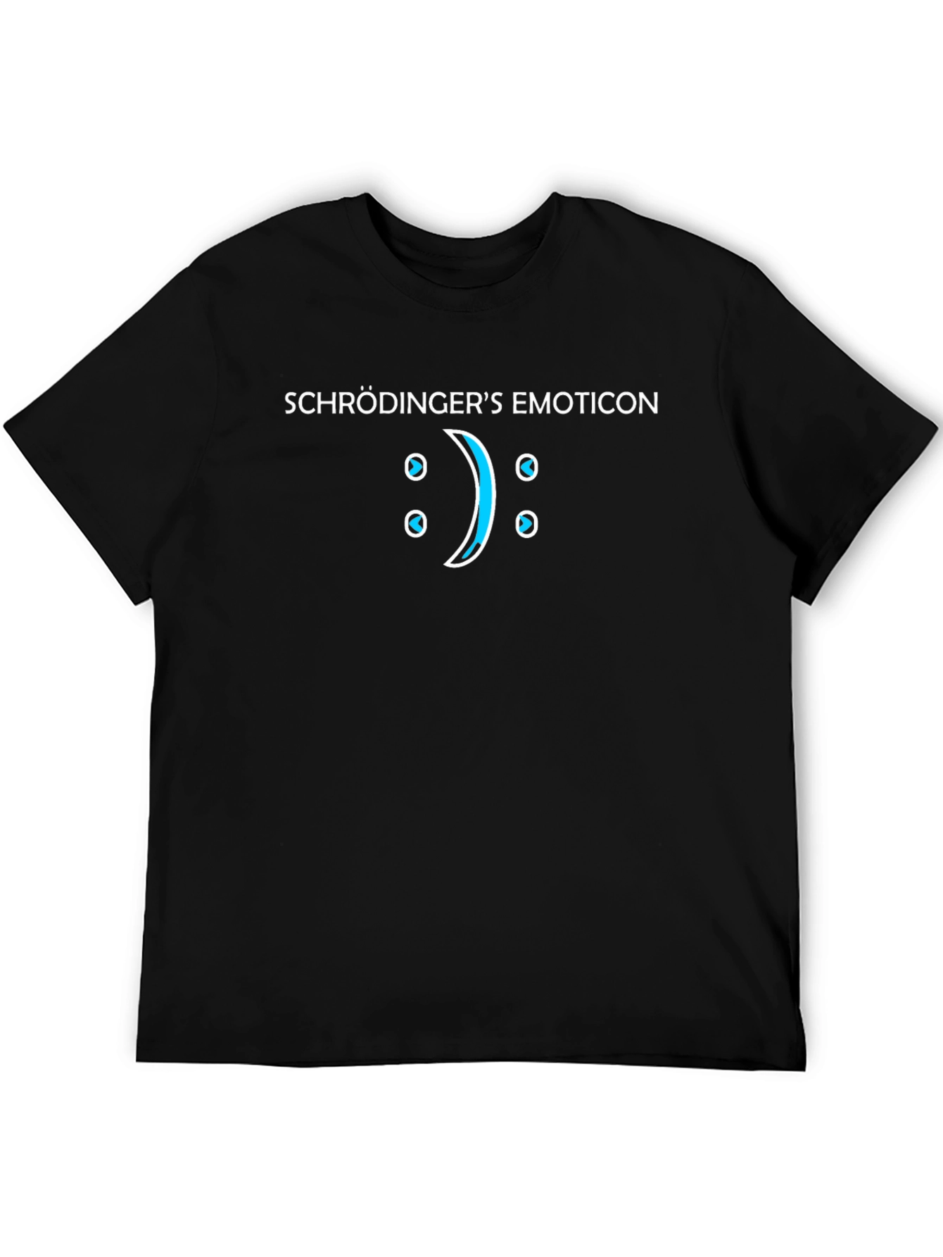 Schrödingers Emoticon Graphic T-Shirt