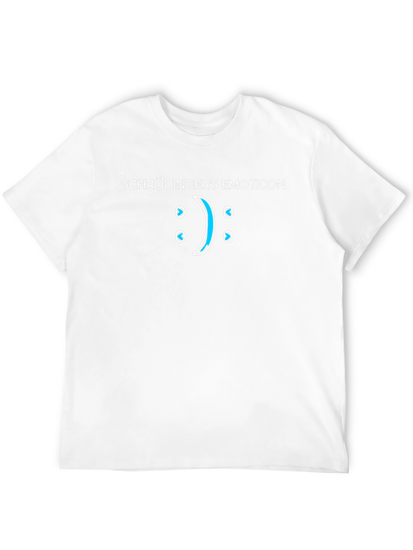 Schrödingers Emoticon Graphic T-Shirt