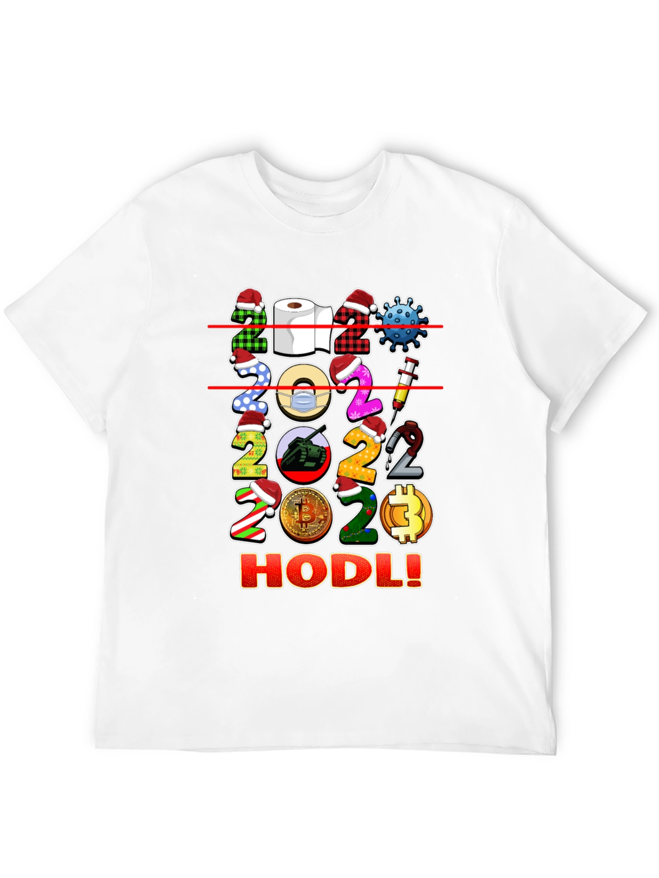 2020 HODL T-Shirt - Unique Crypto Tee