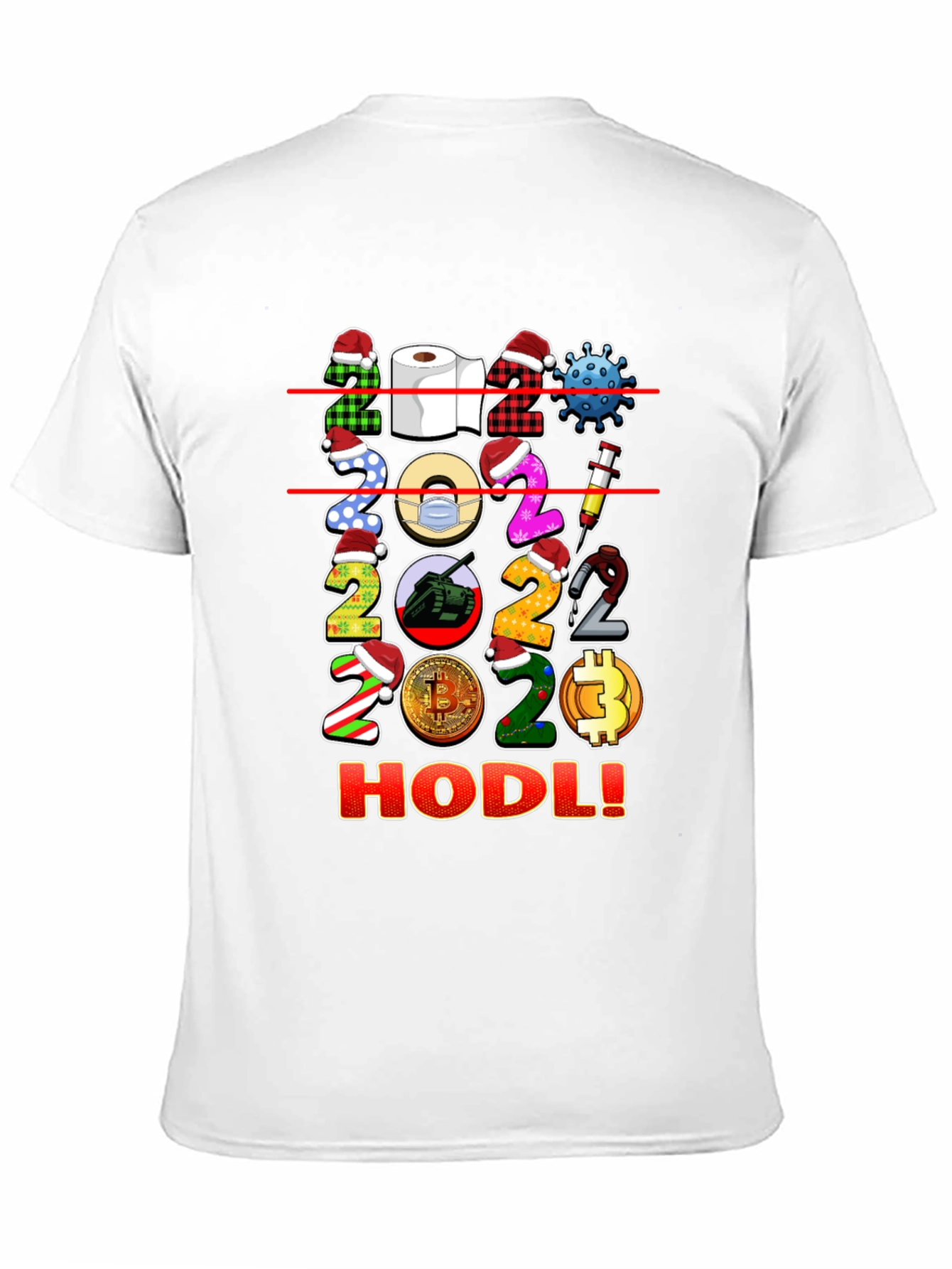 2020 HODL T-Shirt - Unique Crypto Tee