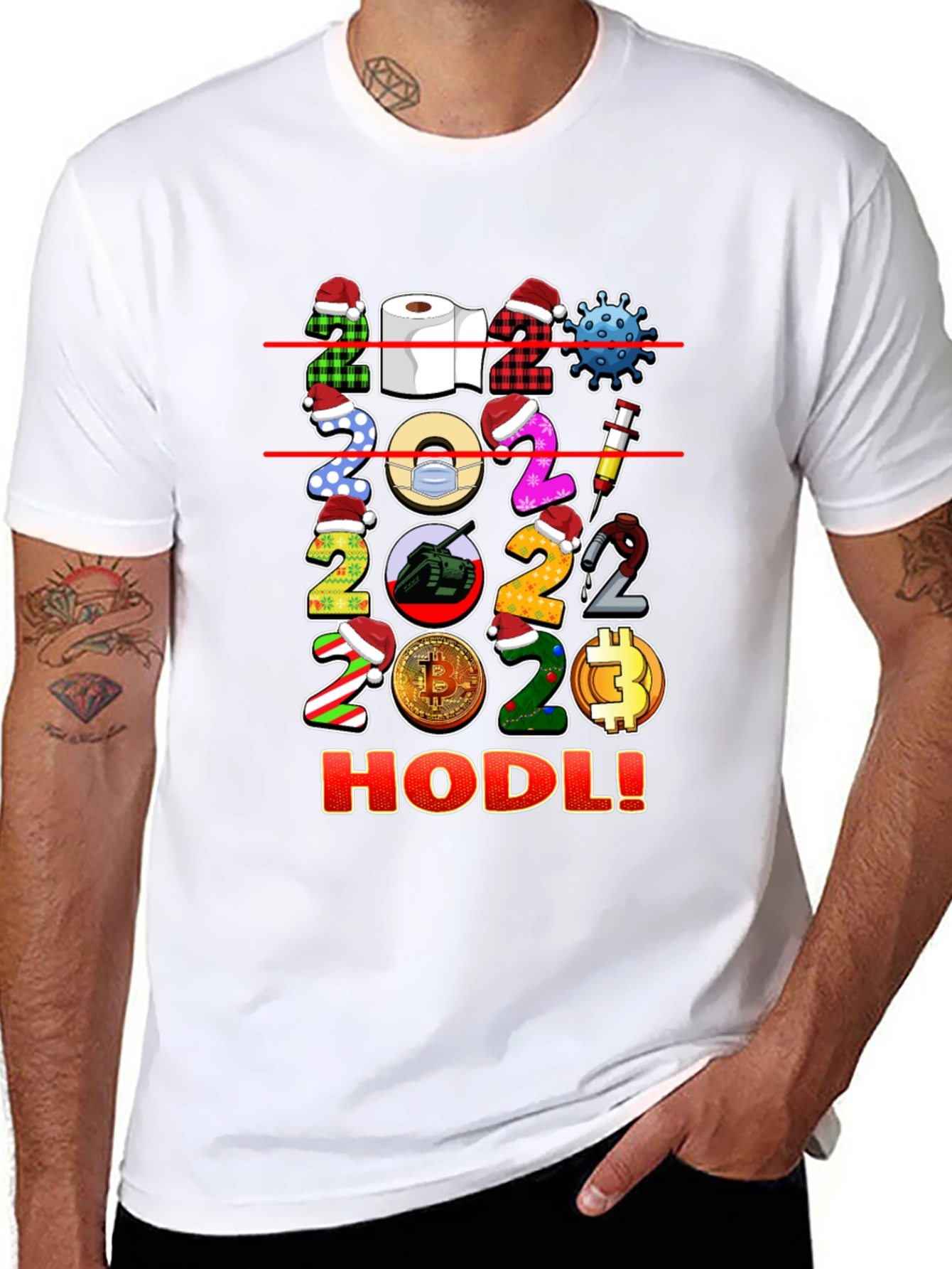 2020 HODL T-Shirt - Unique Crypto Tee
