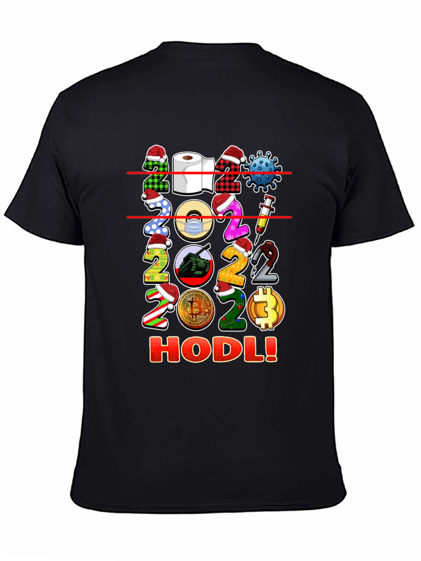 2020 HODL T-Shirt - Unique Crypto Tee
