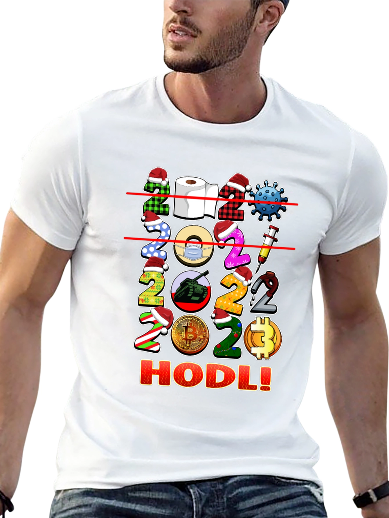 2020 HODL T-Shirt - Unique Crypto Tee