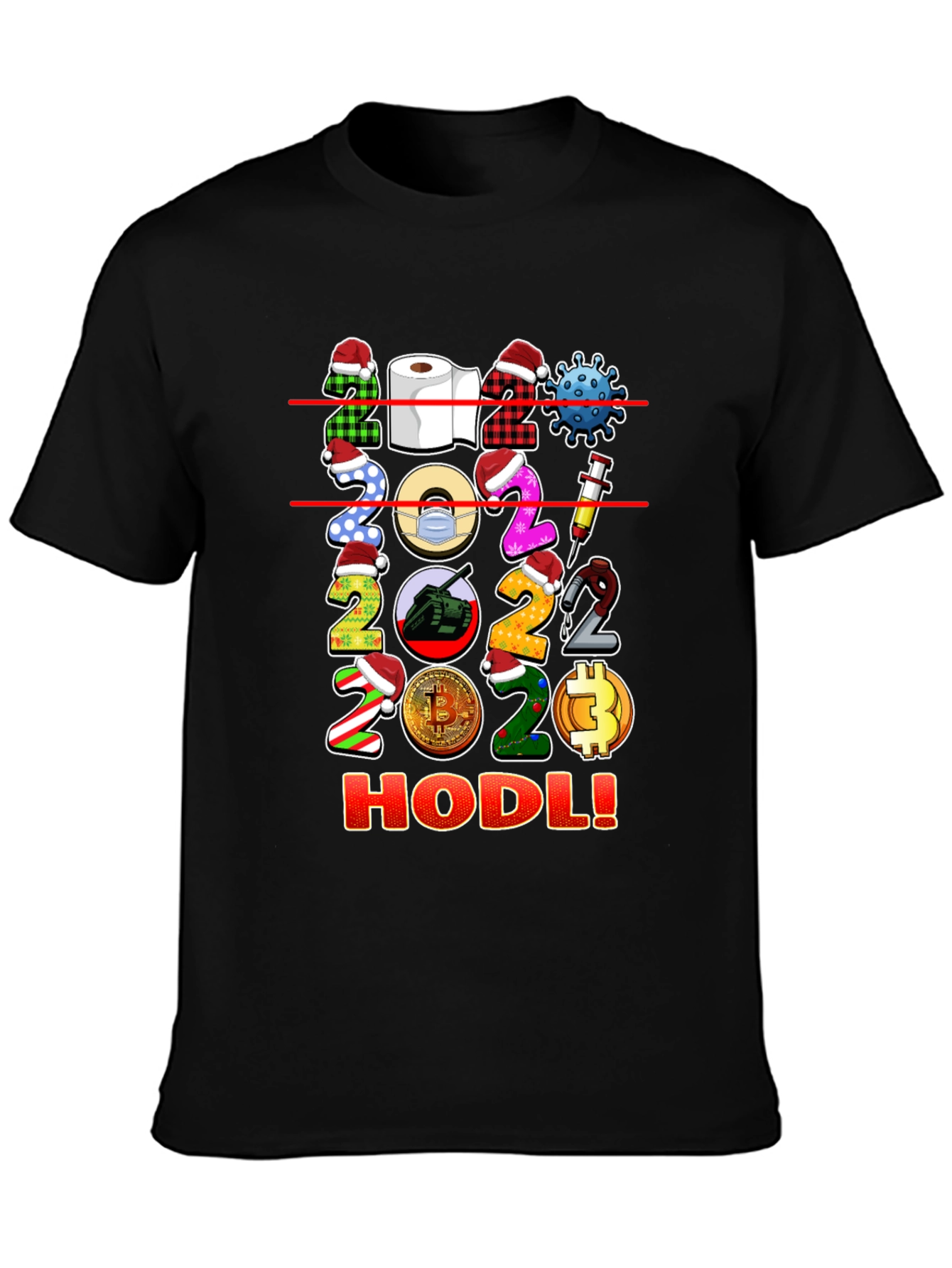 2020 HODL T-Shirt - Unique Crypto Tee