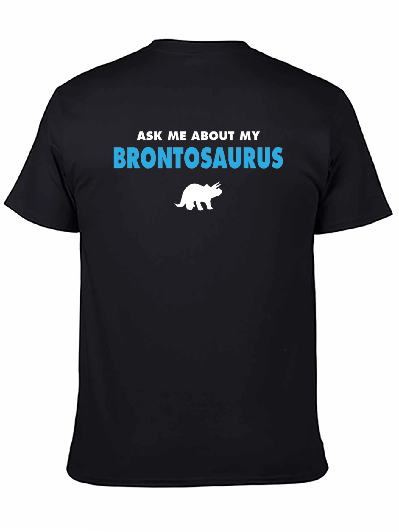 Brontosaurus T-Shirt: Funny Dinosaur Tee for Men