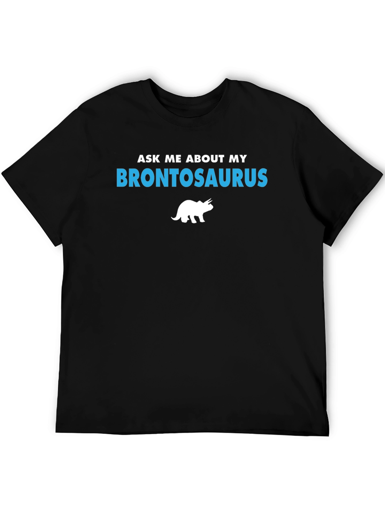 Brontosaurus T-Shirt: Funny Dinosaur Tee for Men