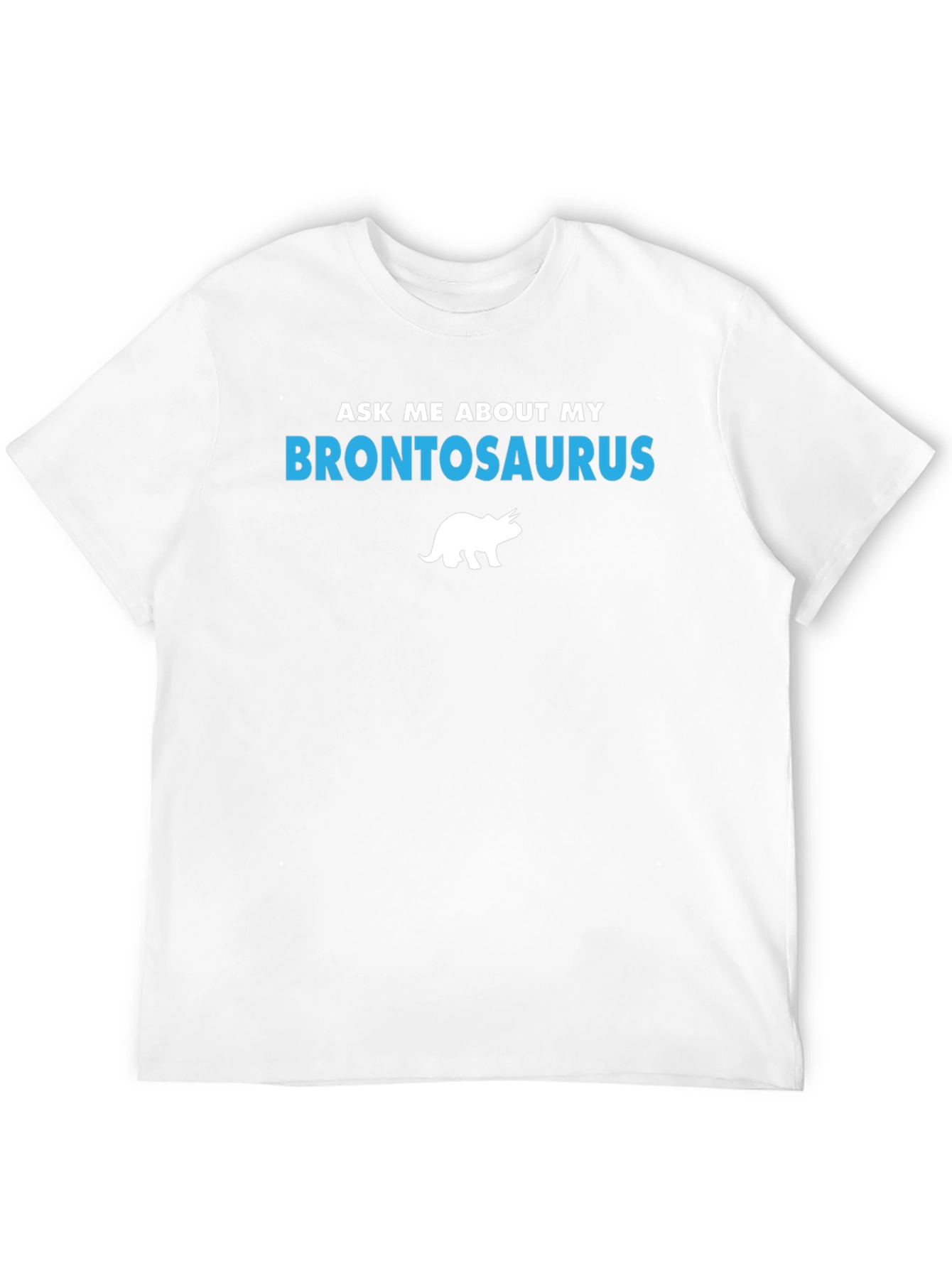 Brontosaurus T-Shirt: Funny Dinosaur Tee for Men