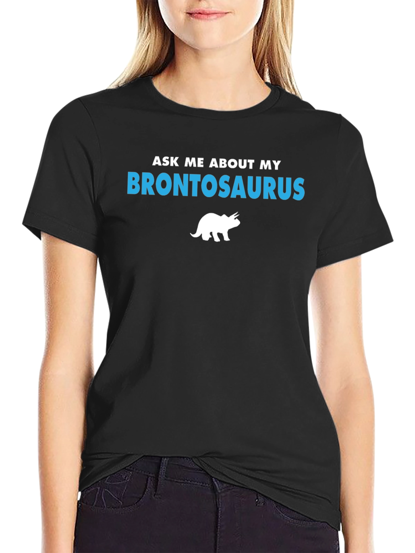 Brontosaurus T-Shirt: Funny Dinosaur Tee for Men