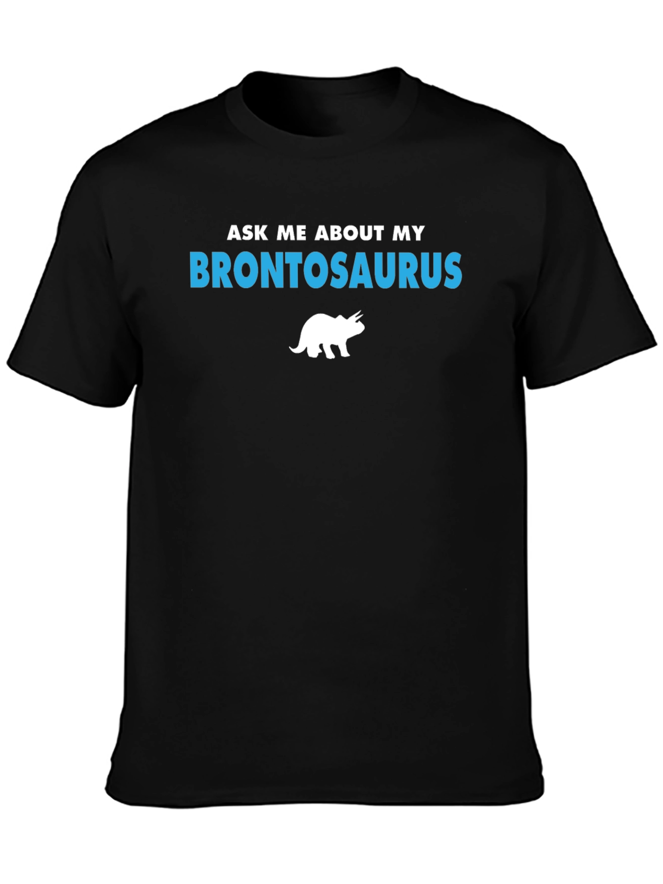 Brontosaurus T-Shirt: Funny Dinosaur Tee for Men