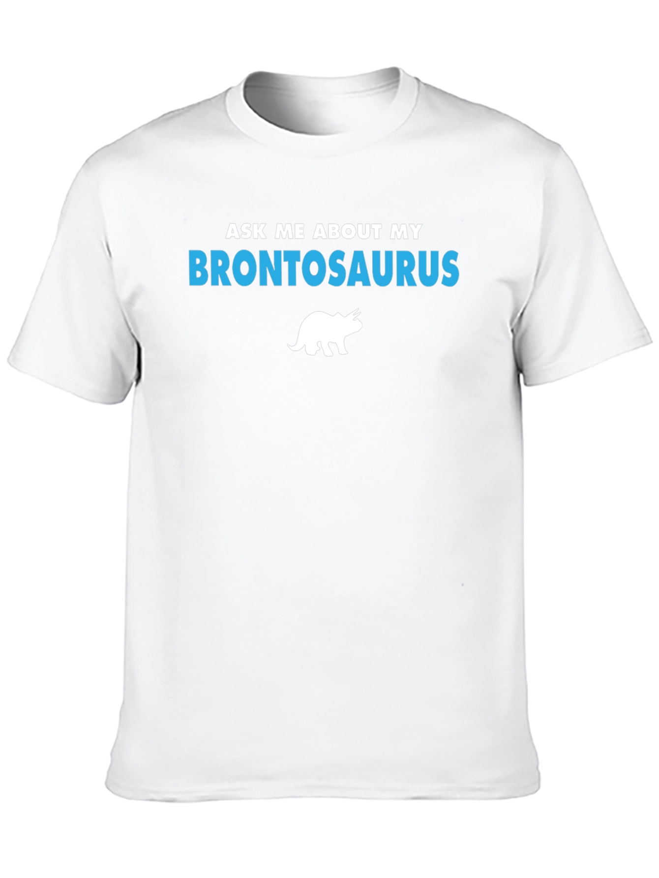 Brontosaurus T-Shirt: Funny Dinosaur Tee for Men